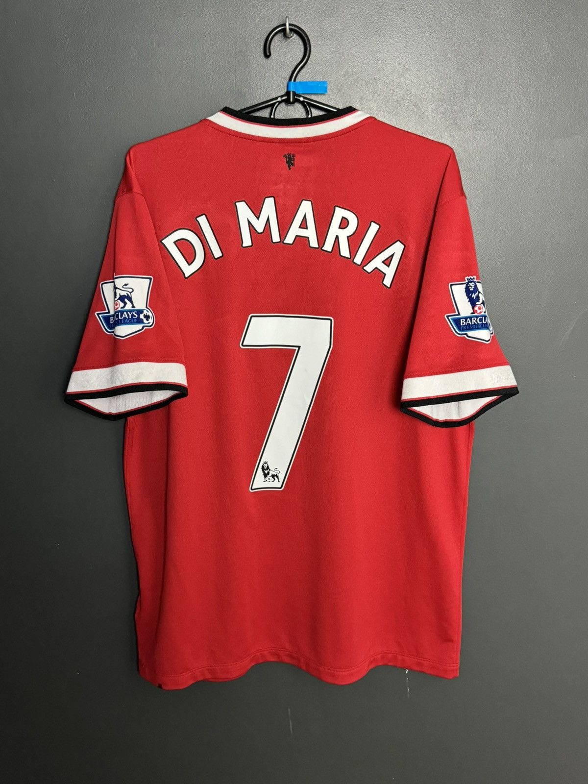 Nike Manchester United 14/15 Home Di Maria Football Jersey Size US L / EU 52-54 / 3 - 1 Thumbnail