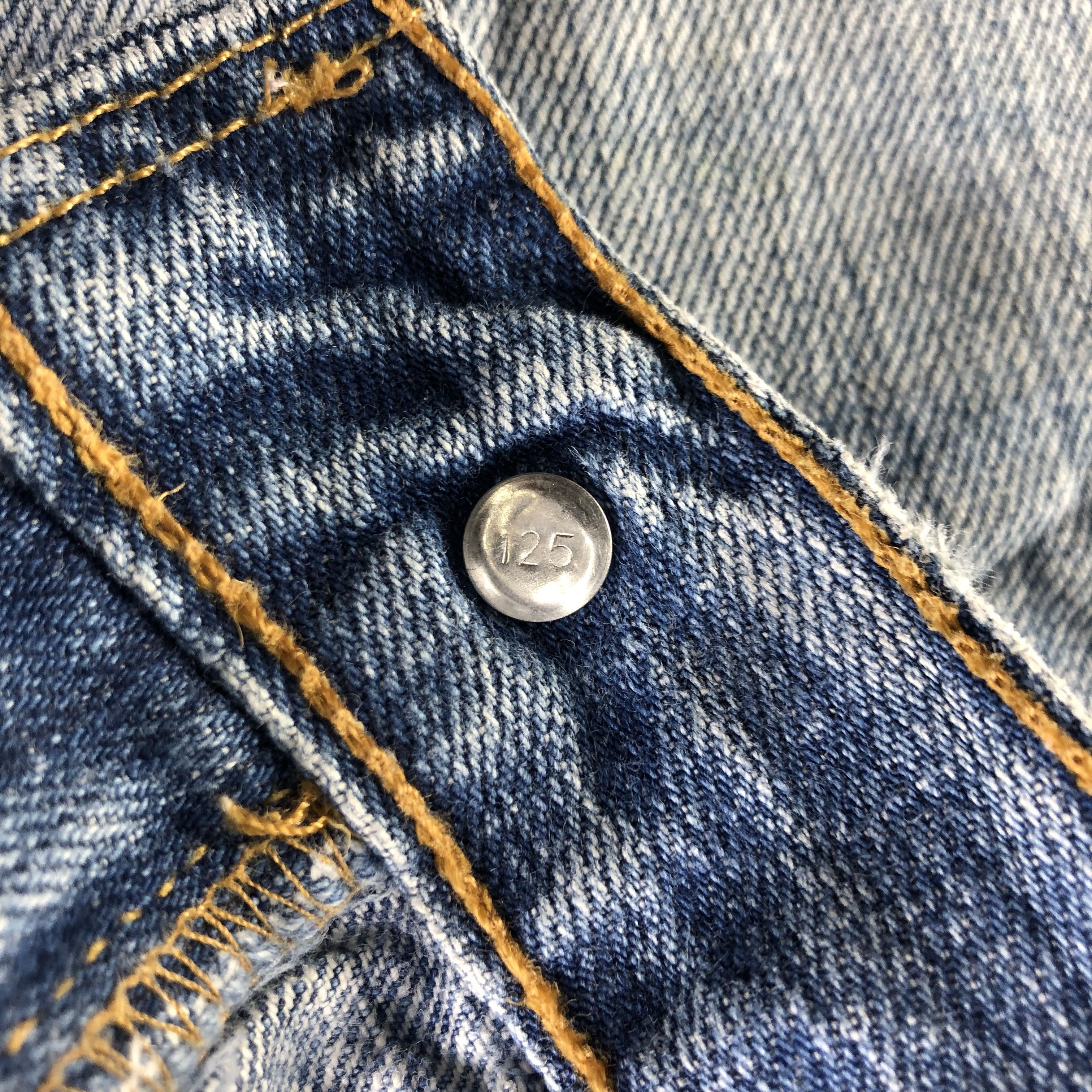 Levi's Vintage Blue Wash Levis 529 Jeans-J3303 Size US 37 - 9 Thumbnail