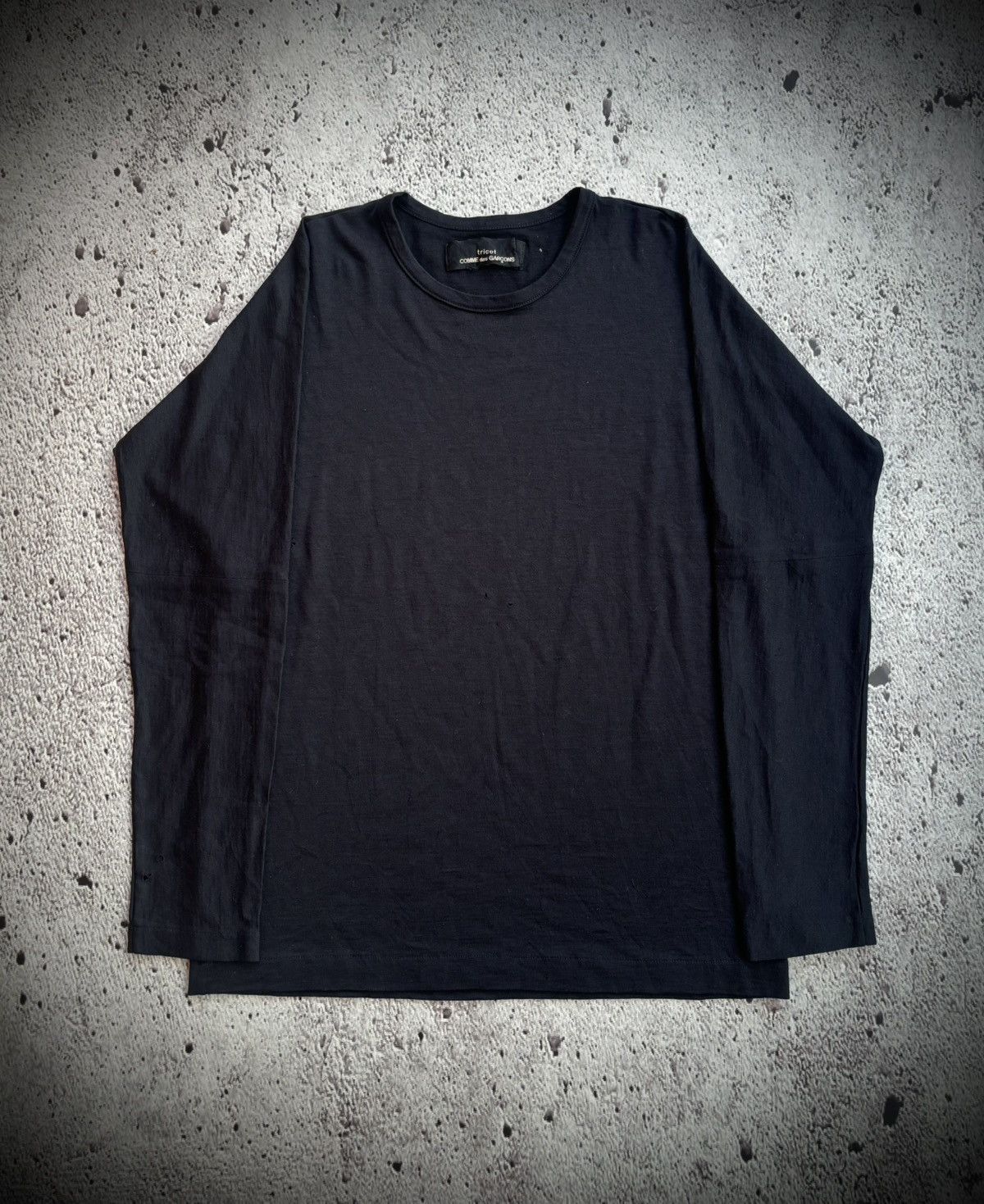 Comme des Garcons Comme des Garcons black longsleeve Size US M / EU 48-50 / 2 - 1 Thumbnail