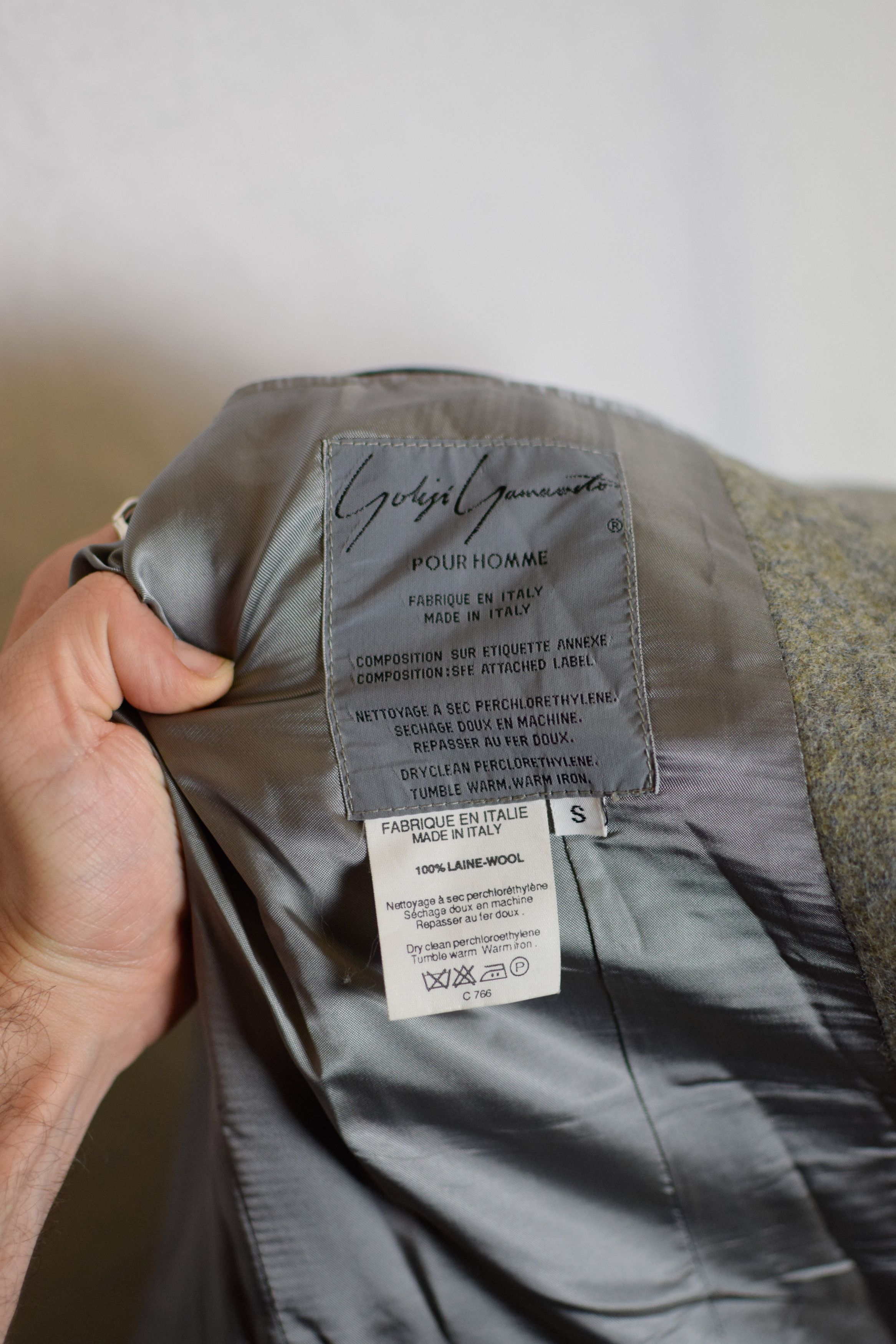 Yohji Yamamoto YYPH AW90 Archive Wool Suit Size 50R - 18 Thumbnail