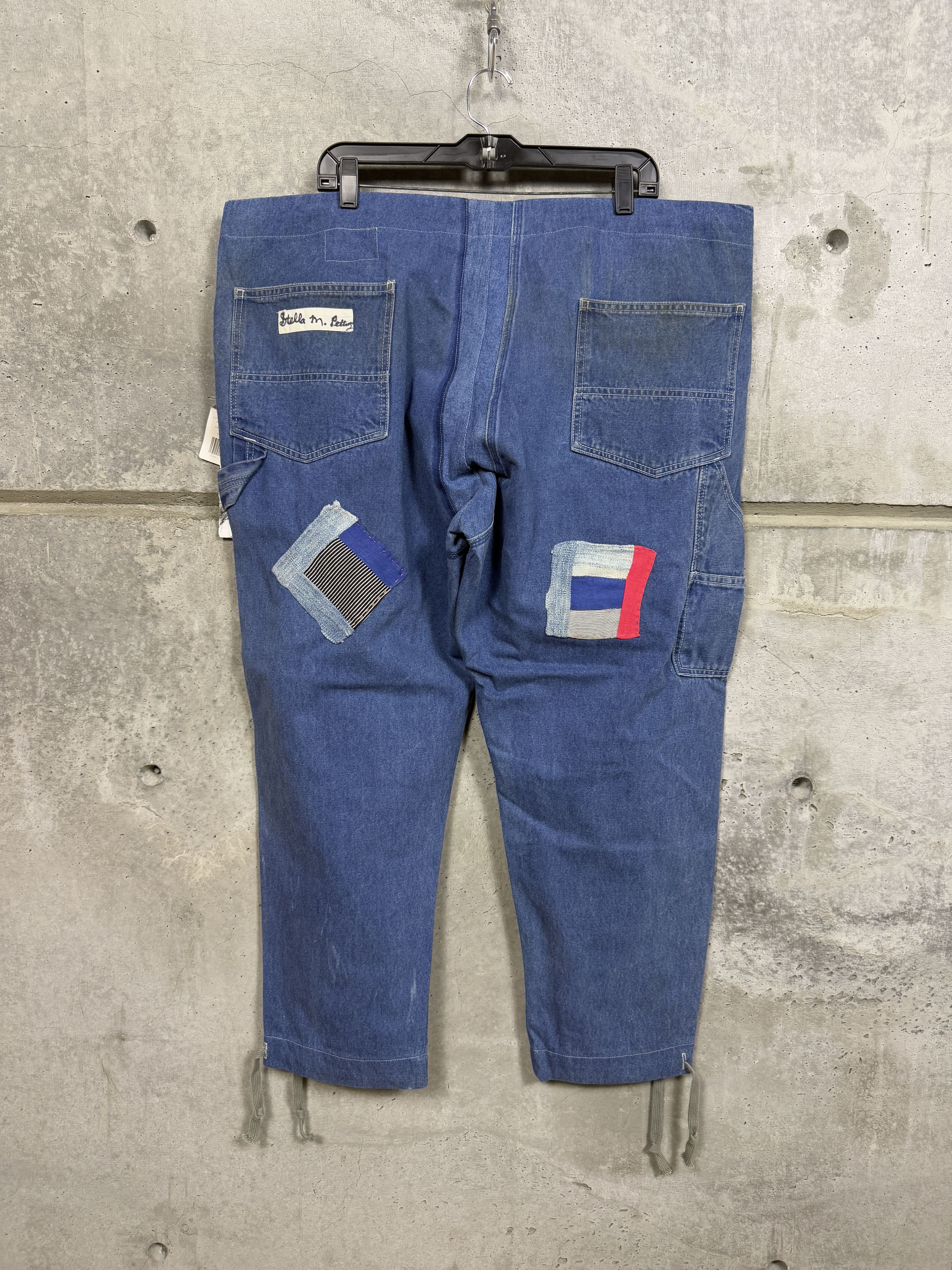 Greg Lauren Greg Lauren x Gees Bend Size 5 Patch Overall Lounge Pants Size US 38 / EU 54 - 2 Thumbnail