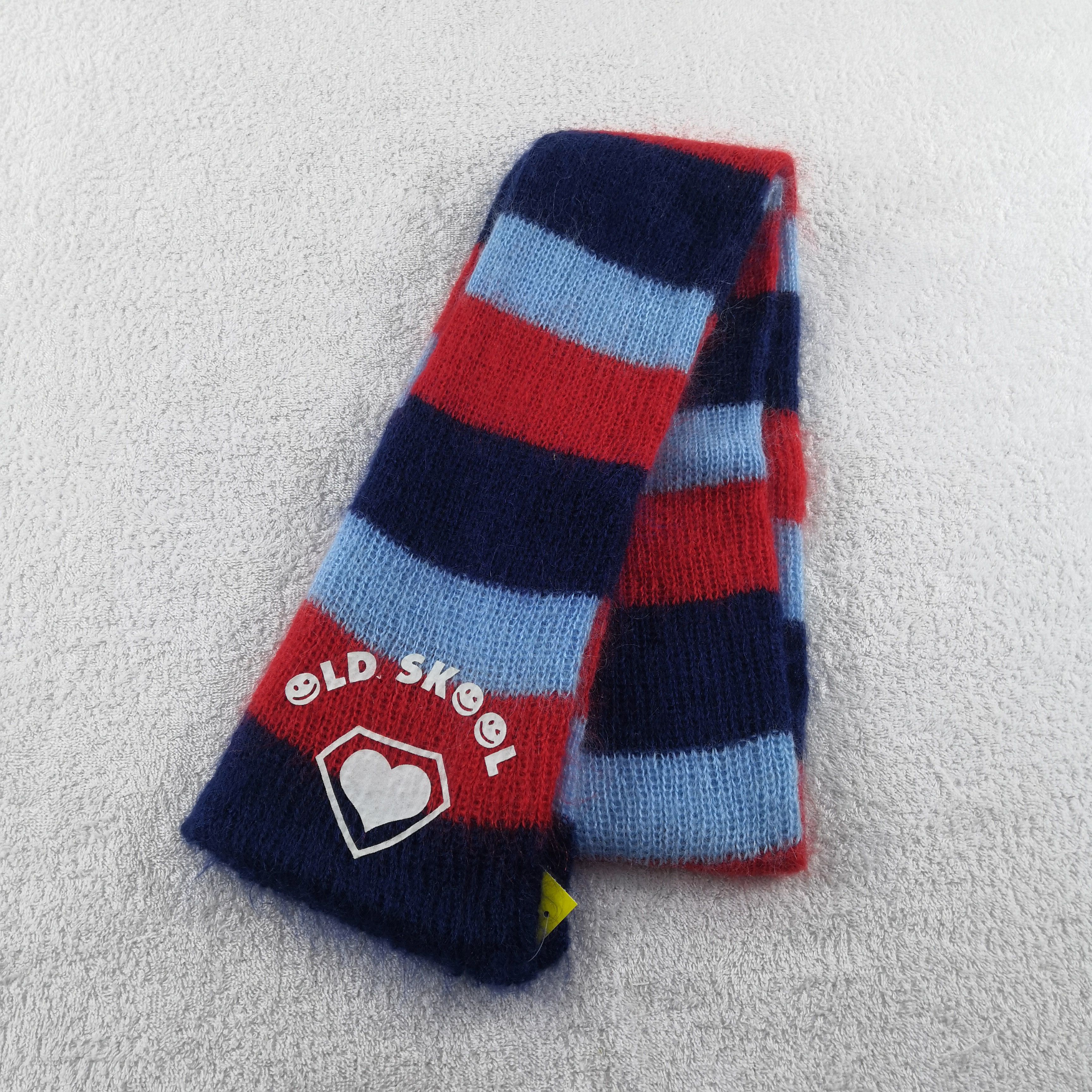 Japanese Brand Vintage Super Lover Scarf Muffler Japanese Wool Scarves . Size ONE SIZE - 2 Thumbnail