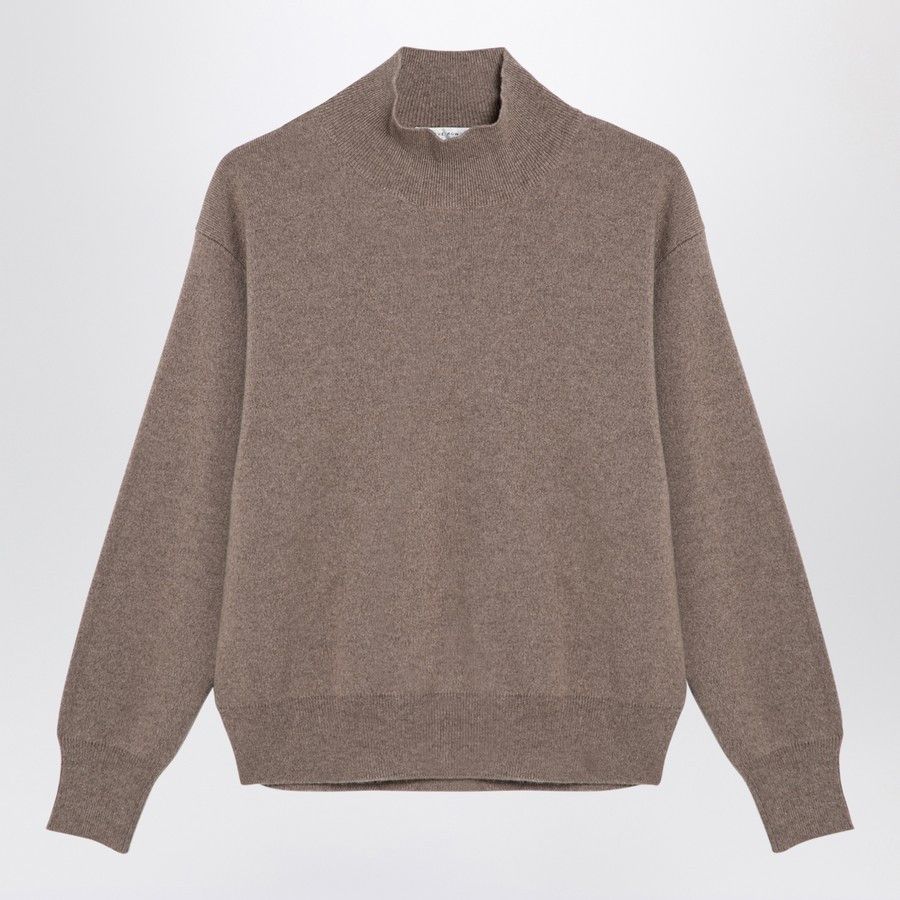 The Row o1d2blof1024 Cashmere Jumper in Beige Size M / US 6-8 / IT 42-44 - 1 Thumbnail