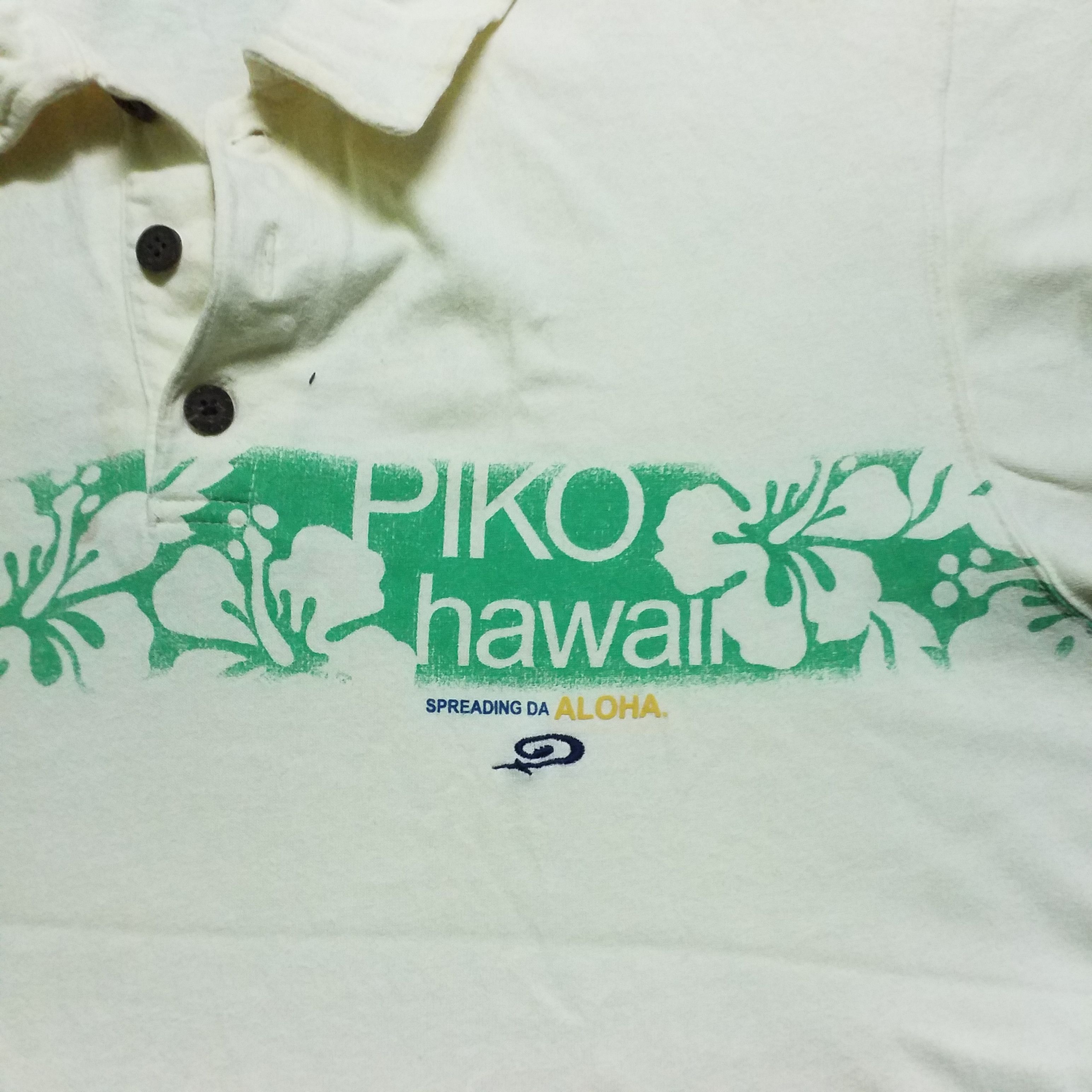 Japanese Brand PIKO HAWAII POLO SHIRT Size US M / EU 48-50 / 2 - 2 Thumbnail