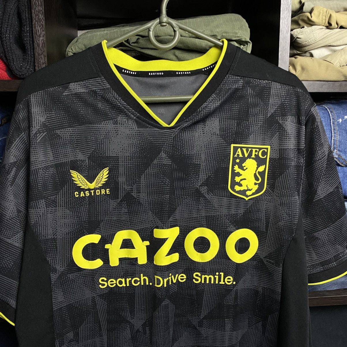 Castore Mens Castore Aston Villa Home soccer jersey size XXL Size US XXL / EU 58 / 5 - 2 Thumbnail