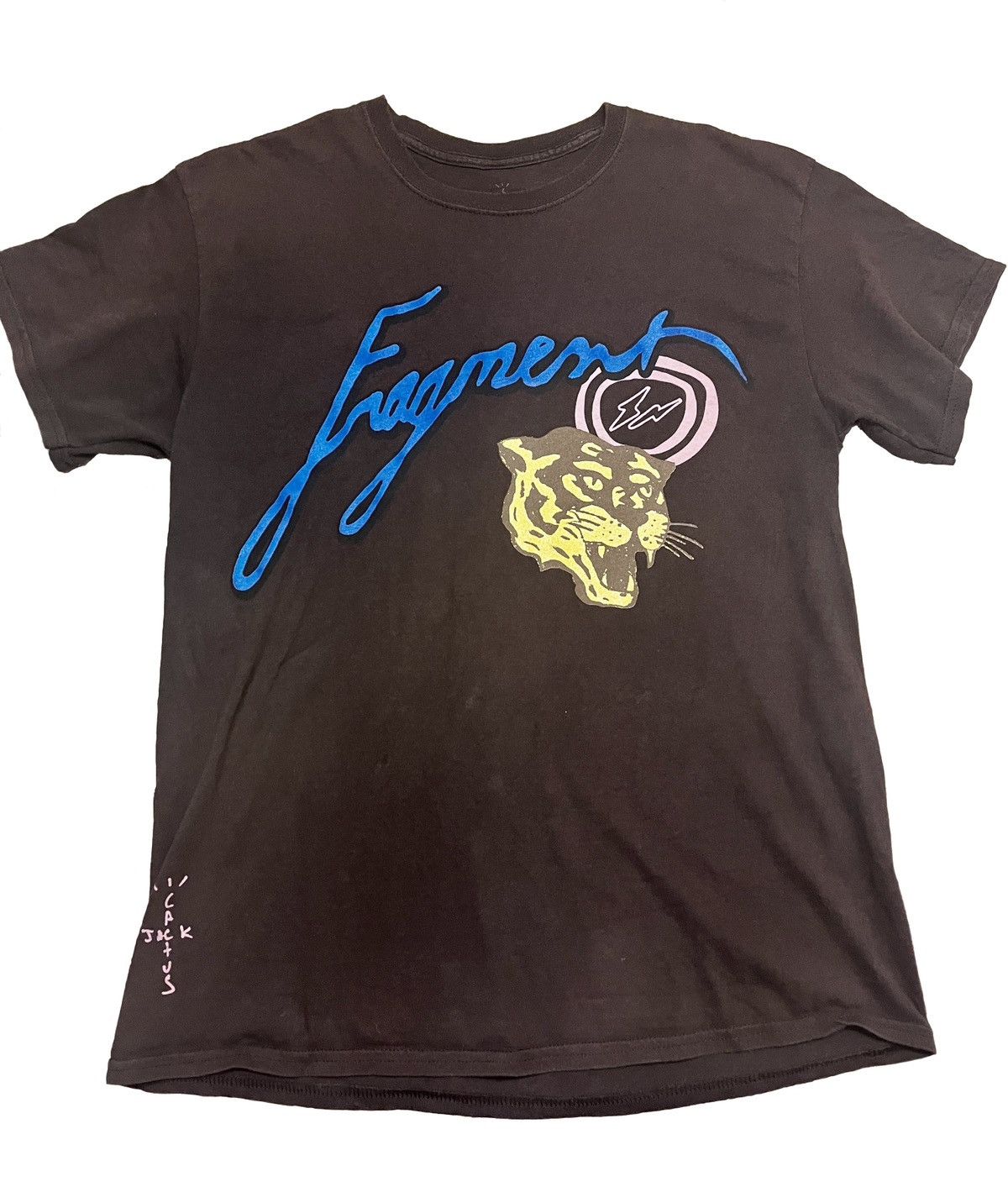 Travis Scott Cactus Jack For Fragment Icons Tee “Brown”