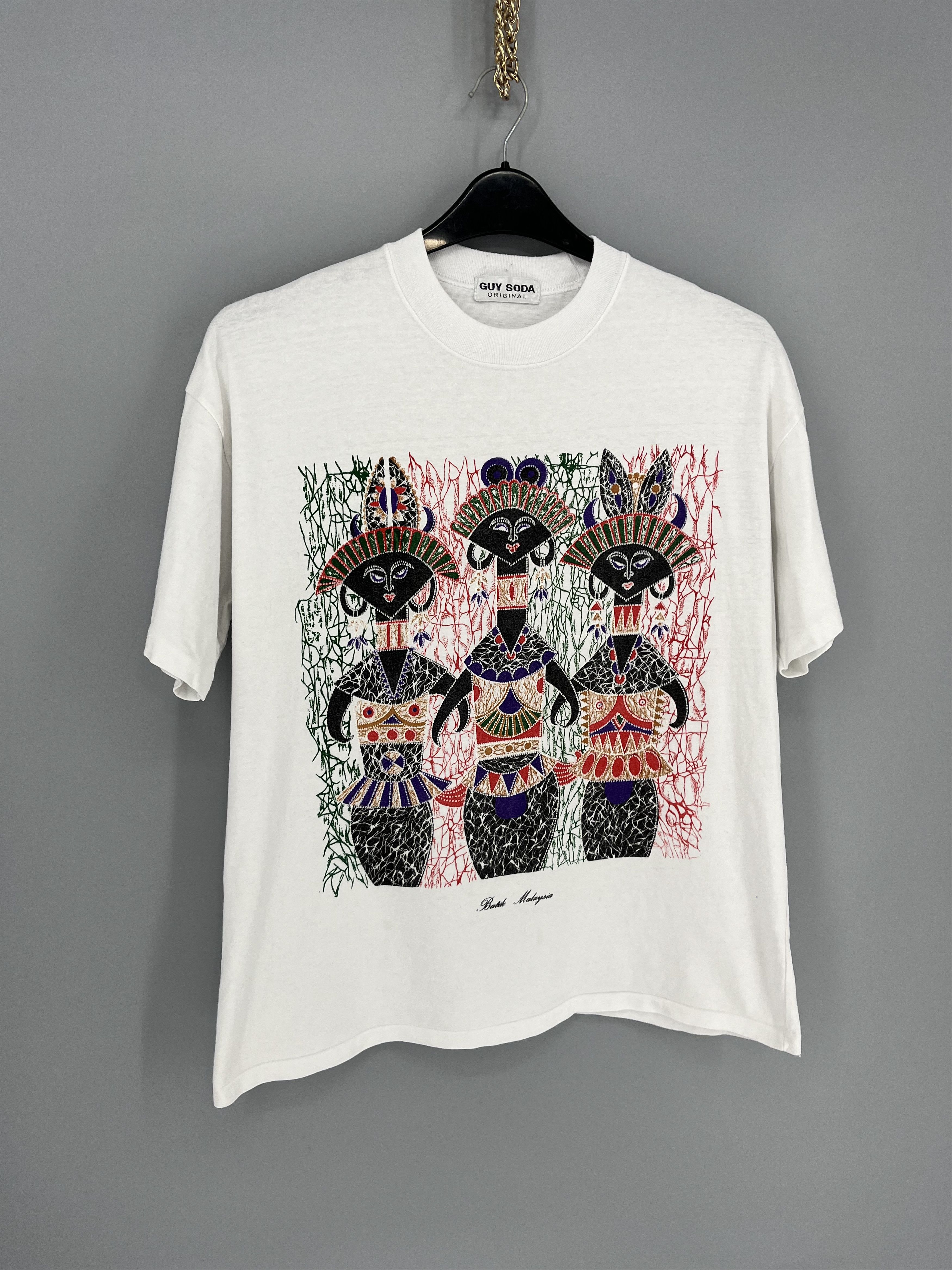 Japanese Brand Batik Malaysia Artistic Scenic Malaysia 90s Travel Tee Size US M / EU 48-50 / 2 - 2 Thumbnail