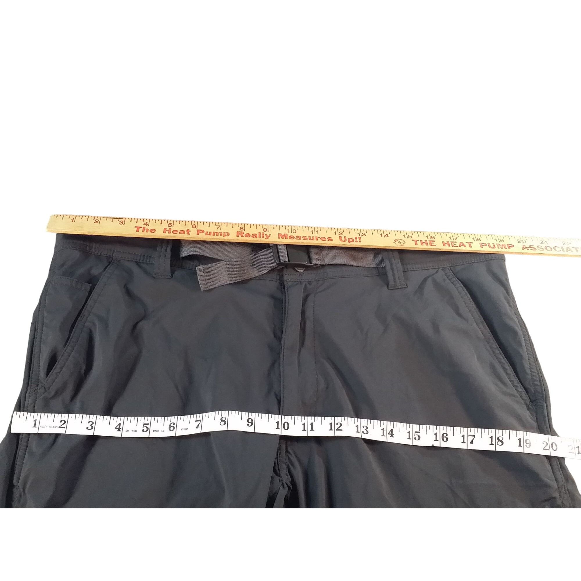 Wrangler Wrangler ATG Pants Men Sz 38 X 30 Gray Belt All Terrain Gear Size US 38 / EU 54 - 7 Thumbnail