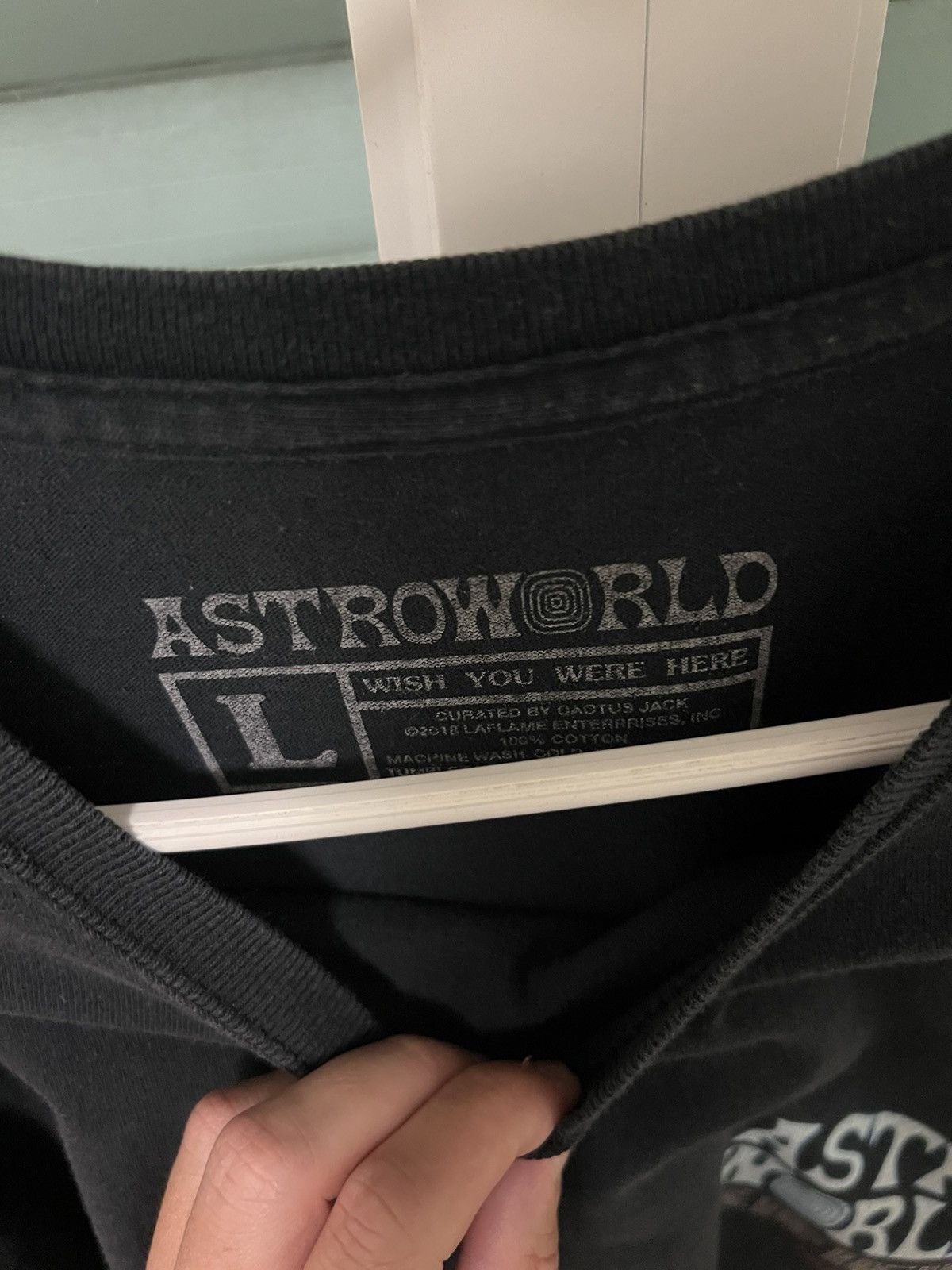 Travis Scott Travis Scott Astroworld Tee Size US L / EU 52-54 / 3 - 4 Thumbnail