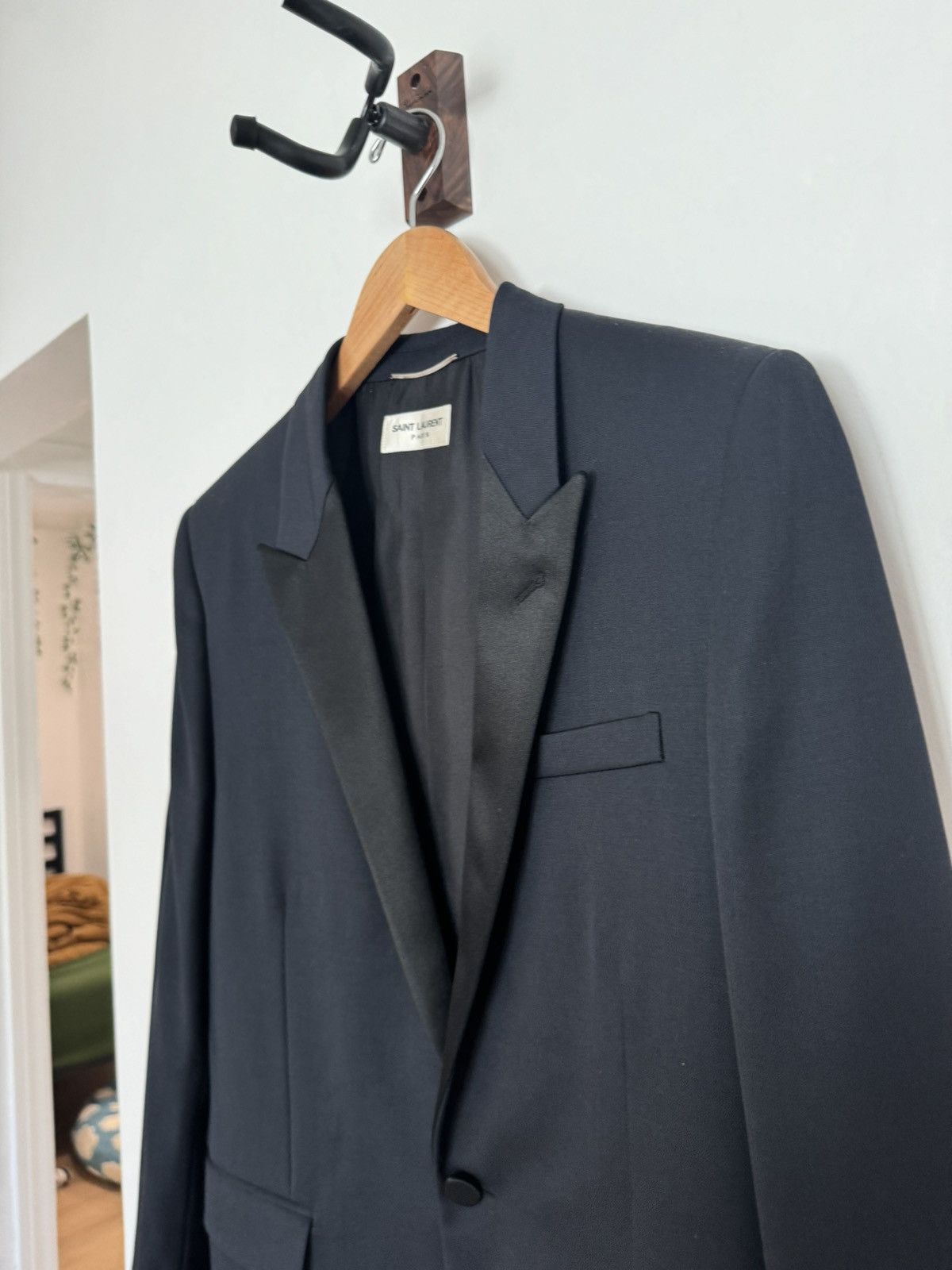Saint Laurent Paris Peaked lapel le smoking Size 52R - 10 Thumbnail