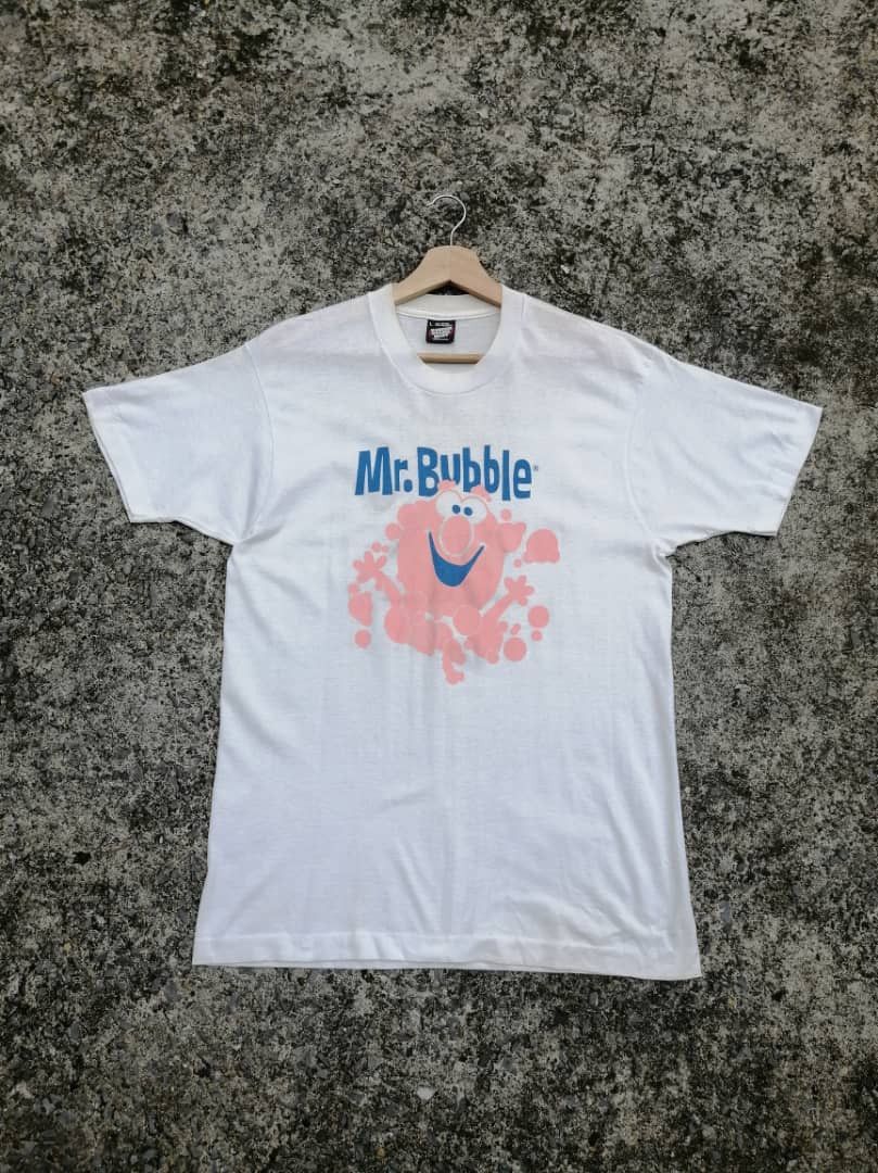 Vintage Vintage Screen Stars Mr. Bubble Wording Tee Size US M / EU 48-50 / 2 - 1 Thumbnail