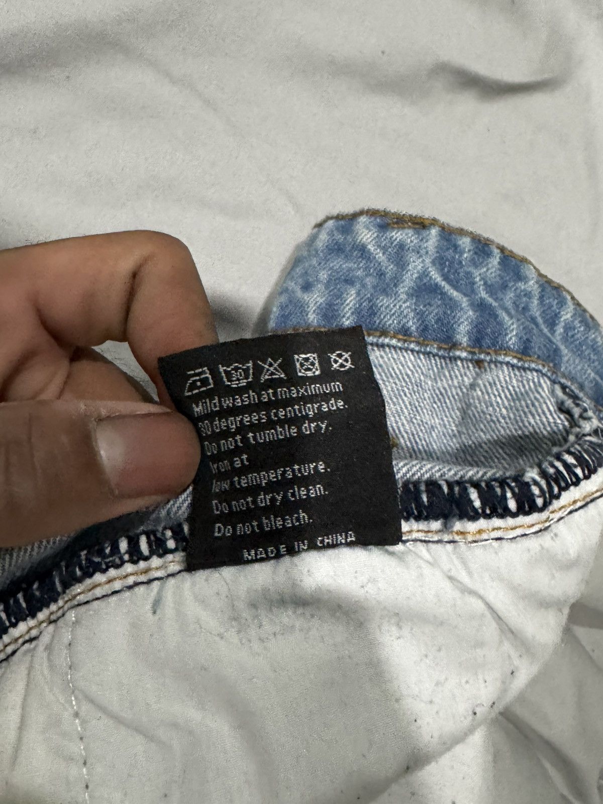 Who Decides War Who decides war scripture jeans SZ 32 Size US 32 / EU 48 - 4 Thumbnail