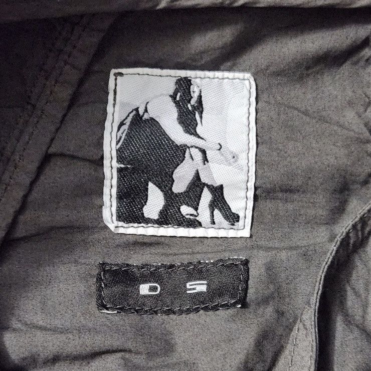 Rick Owens Drkshdw Rick Owens Long Skirt With Zipper Detail In Dark Dust Size US 30 / EU 46 - 5 Thumbnail