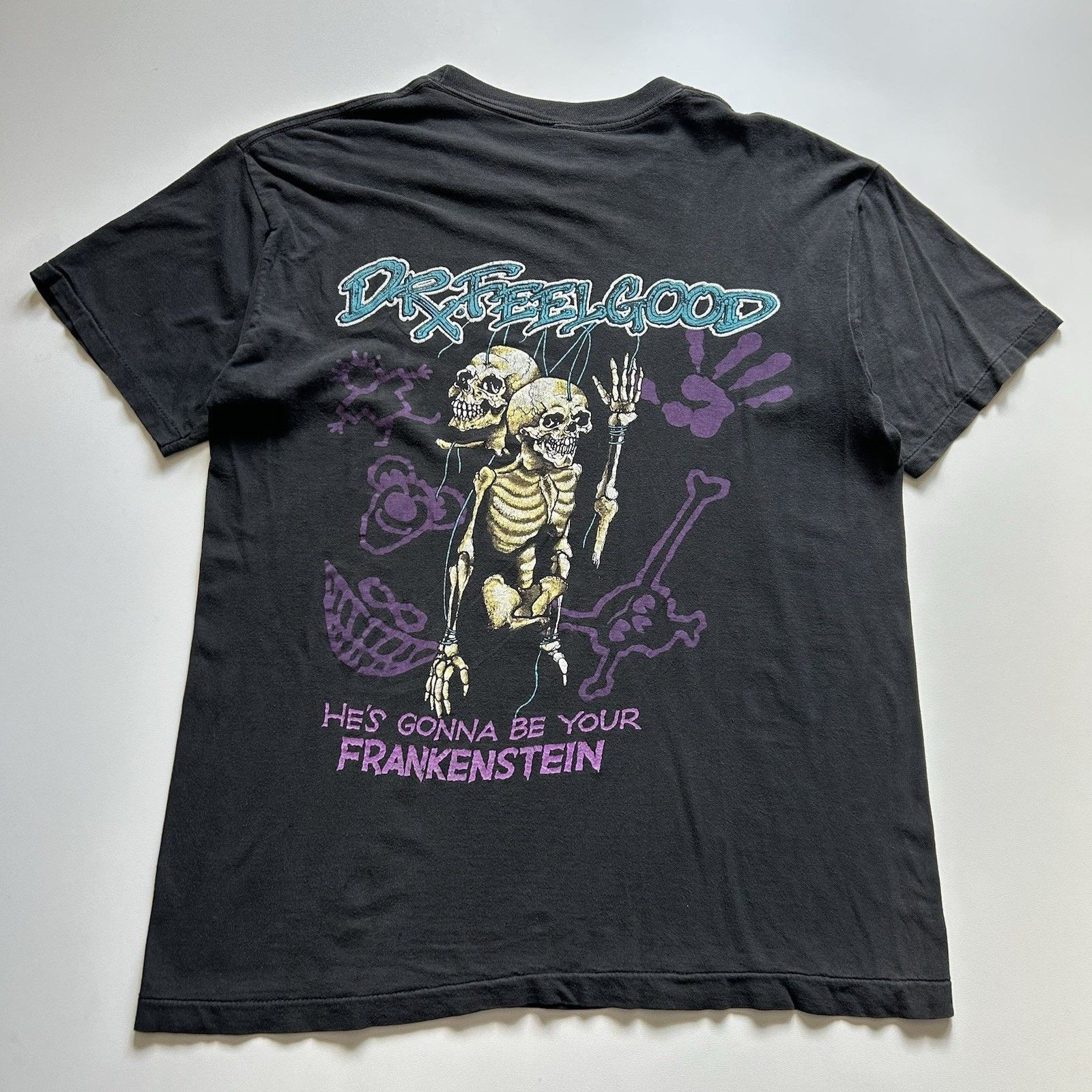 Band Tees × Brockum × Vintage Vintage 1989 Motley Crue Dr Feelgood T-Shirt Large Brockum Size US L / EU 52-54 / 3 - 3 Thumbnail
