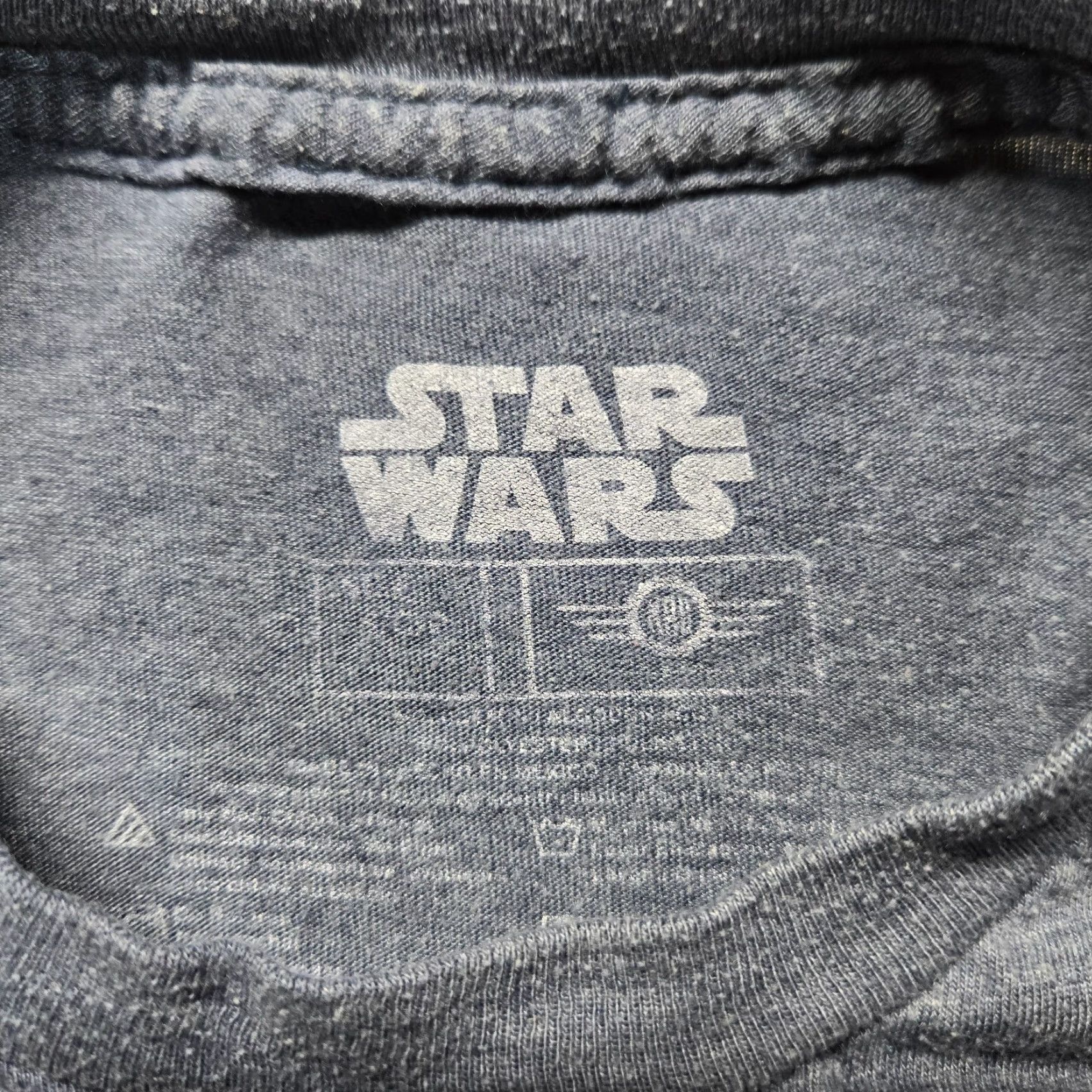 Mad Engine Star Wars Shirt Adult S Heather Blue Star Wars Jedi Knights 90s Lucas Film Stat Wars Mens Size US S / EU 44-46 / 1 - 3 Thumbnail