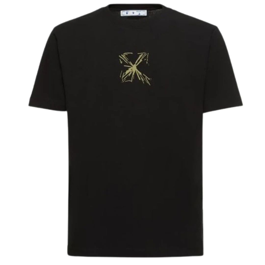 Off-White o1in1s1024 Q:1 / Splash Arr Slim S/S T-Shirt in Black Size US XS / EU 42 / 0 - 1 Thumbnail