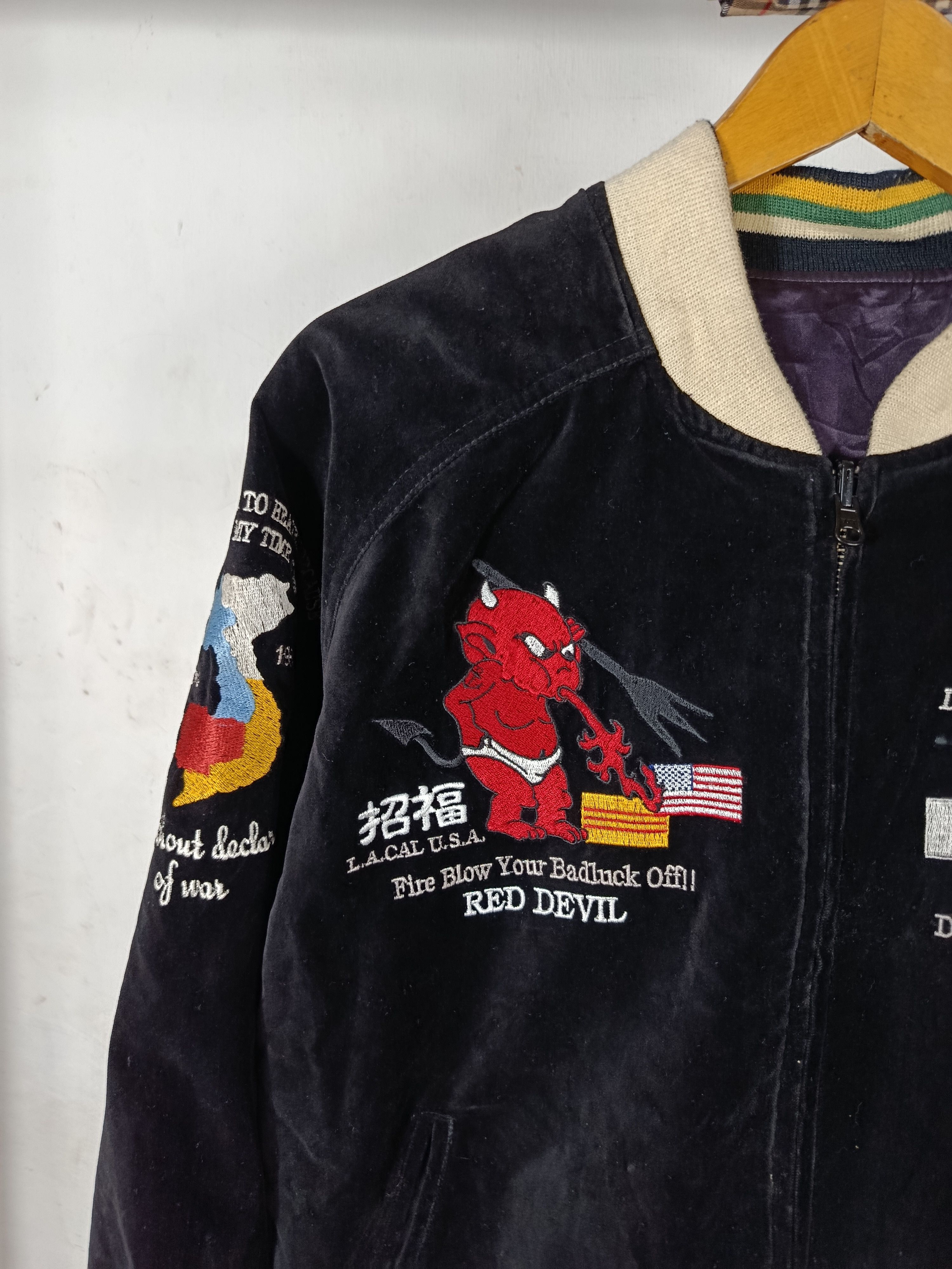 Other Ted Company Japanese Traditional Bomber Reversible Jacket Size US S / EU 44-46 / 1 - 3 Thumbnail