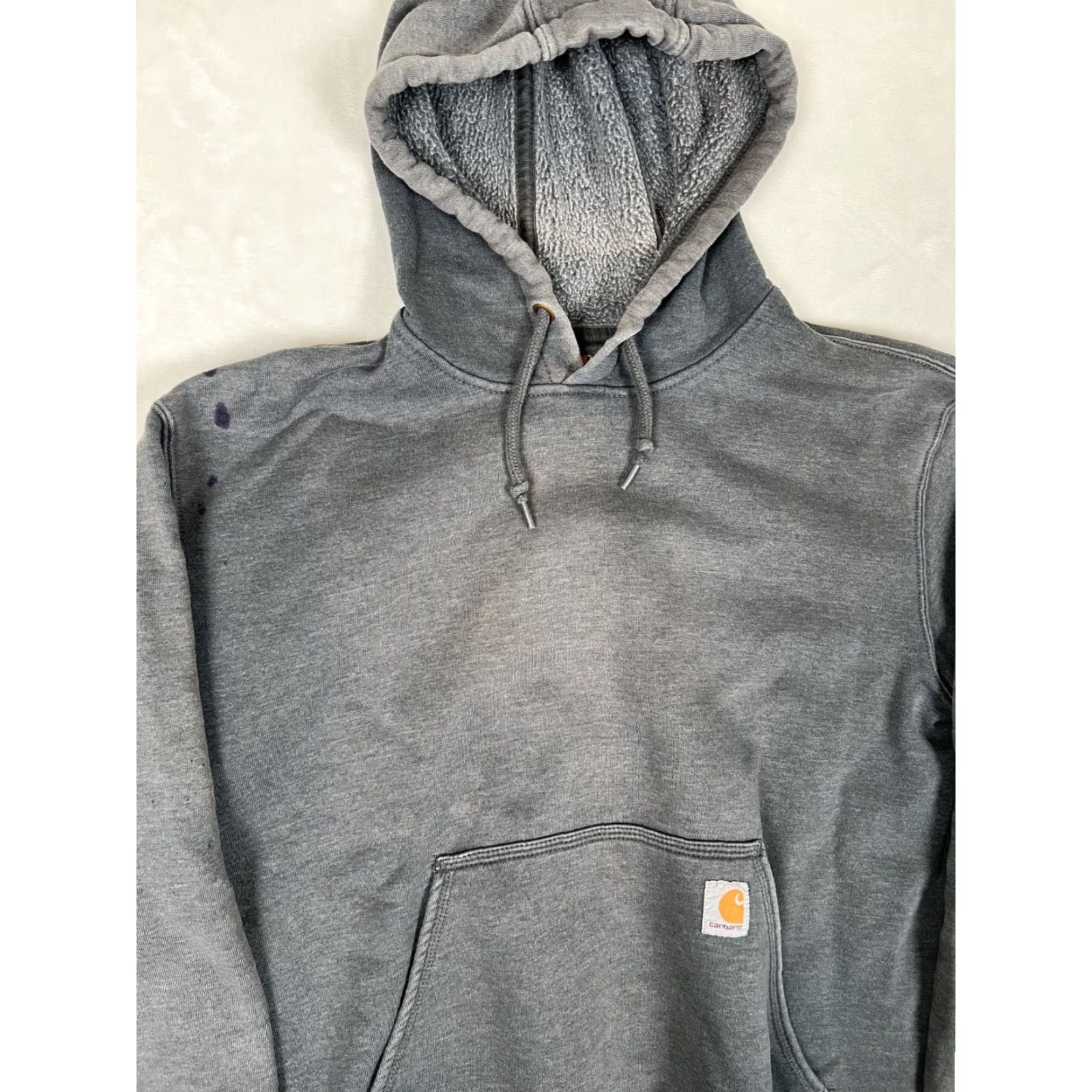 Carhartt Carhartt Hoodie Sweatshirt Mens Large Gray Sun Faded Stain Distressed K288 Size US M / EU 48-50 / 2 - 4 Thumbnail