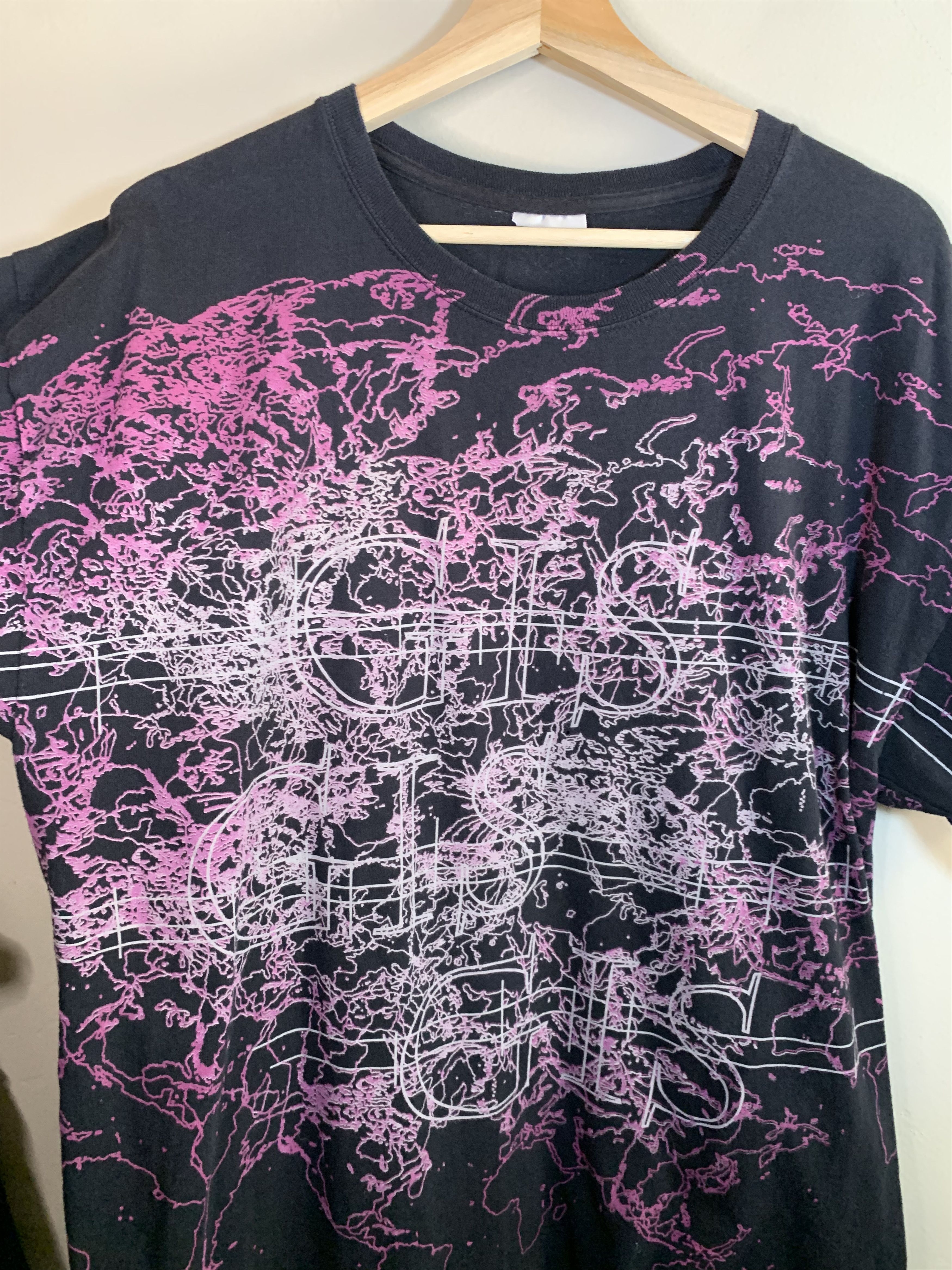 Vintage RARE Vintage GIS Geographic Info System Topography Art Shirt Size US XL / EU 56 / 4 - 4 Thumbnail