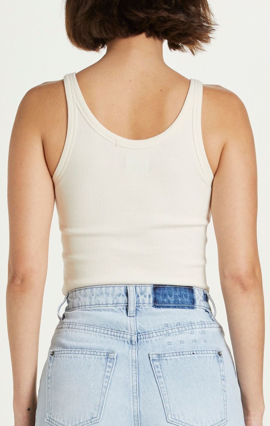 Arise Tank Barbed Ecru Size XS