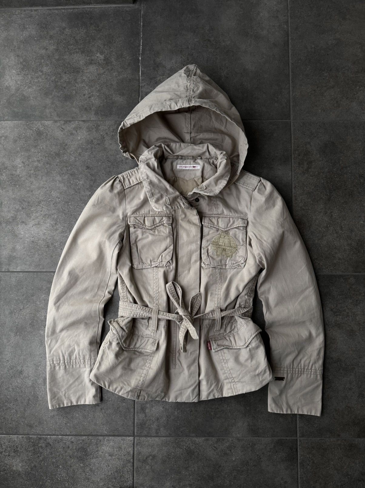 If Six Was Nine Vintage Levis Jacket Utility Style Avantgarde Y2K Size S / US 4 / IT 40 - 1 Thumbnail