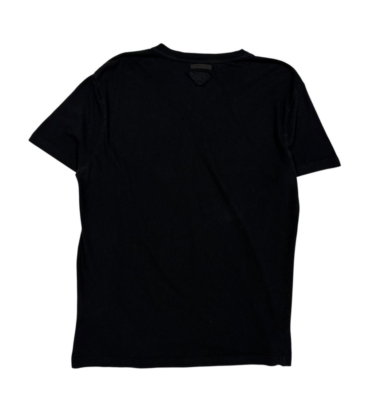 Prada Authentic🔥Prada Triagle Logo V-Neck Plain Shirt Size US L / EU 52-54 / 3 - 2 Thumbnail