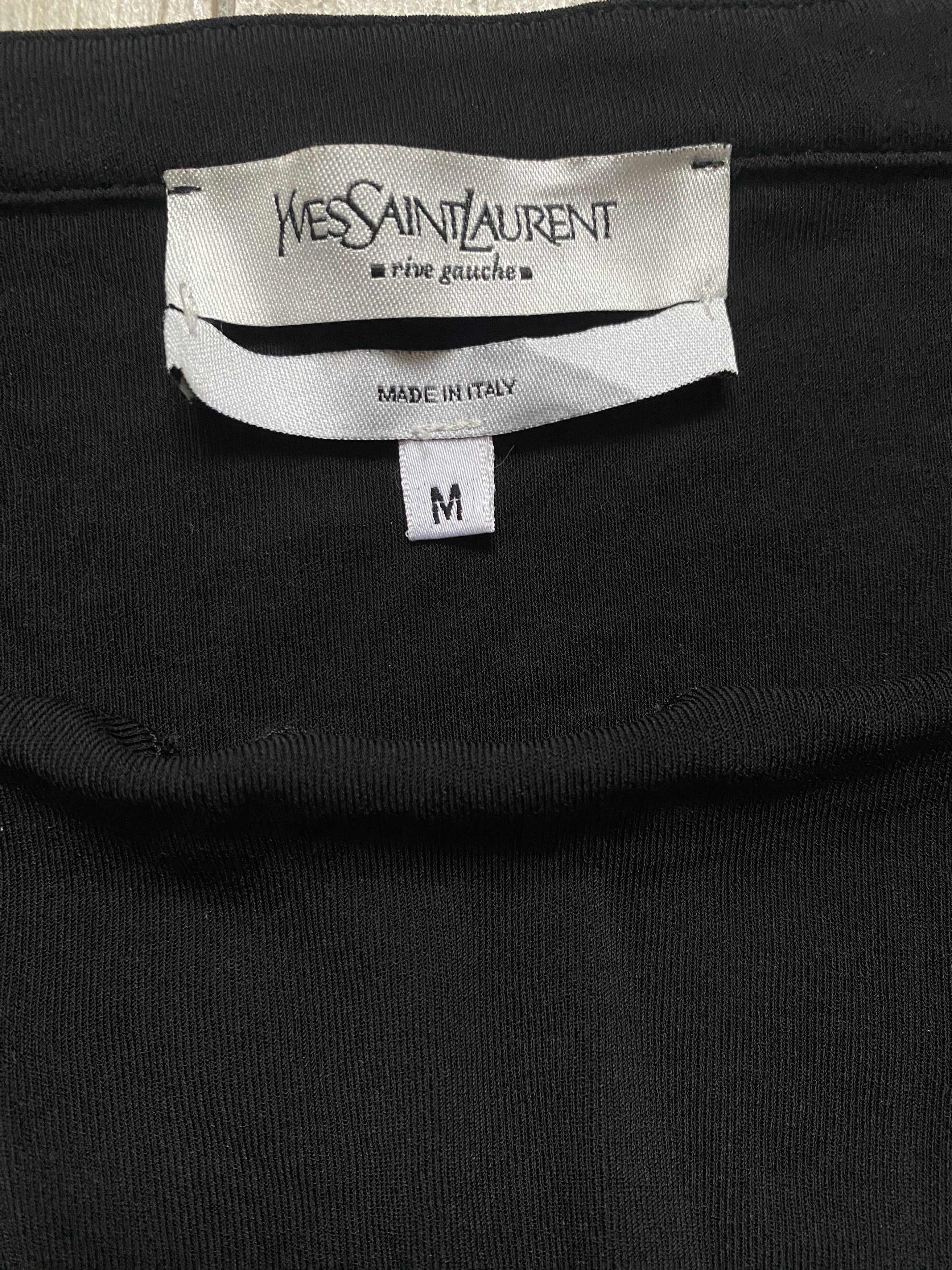 Saint Laurent Paris × Yves Saint Laurent Yves Saint Laurent Rive Gauche Vintage Blouse Size M / US 6-8 / IT 42-44 - 2 Thumbnail