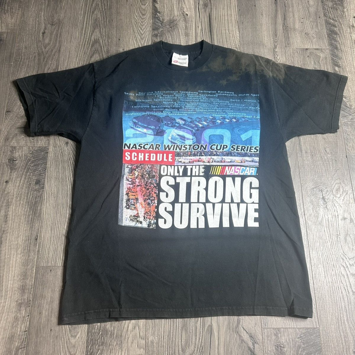 Chase Authentics Vintage nascar 2001 winston cup series tee shirt Size US L / EU 52-54 / 3 - 1 Thumbnail