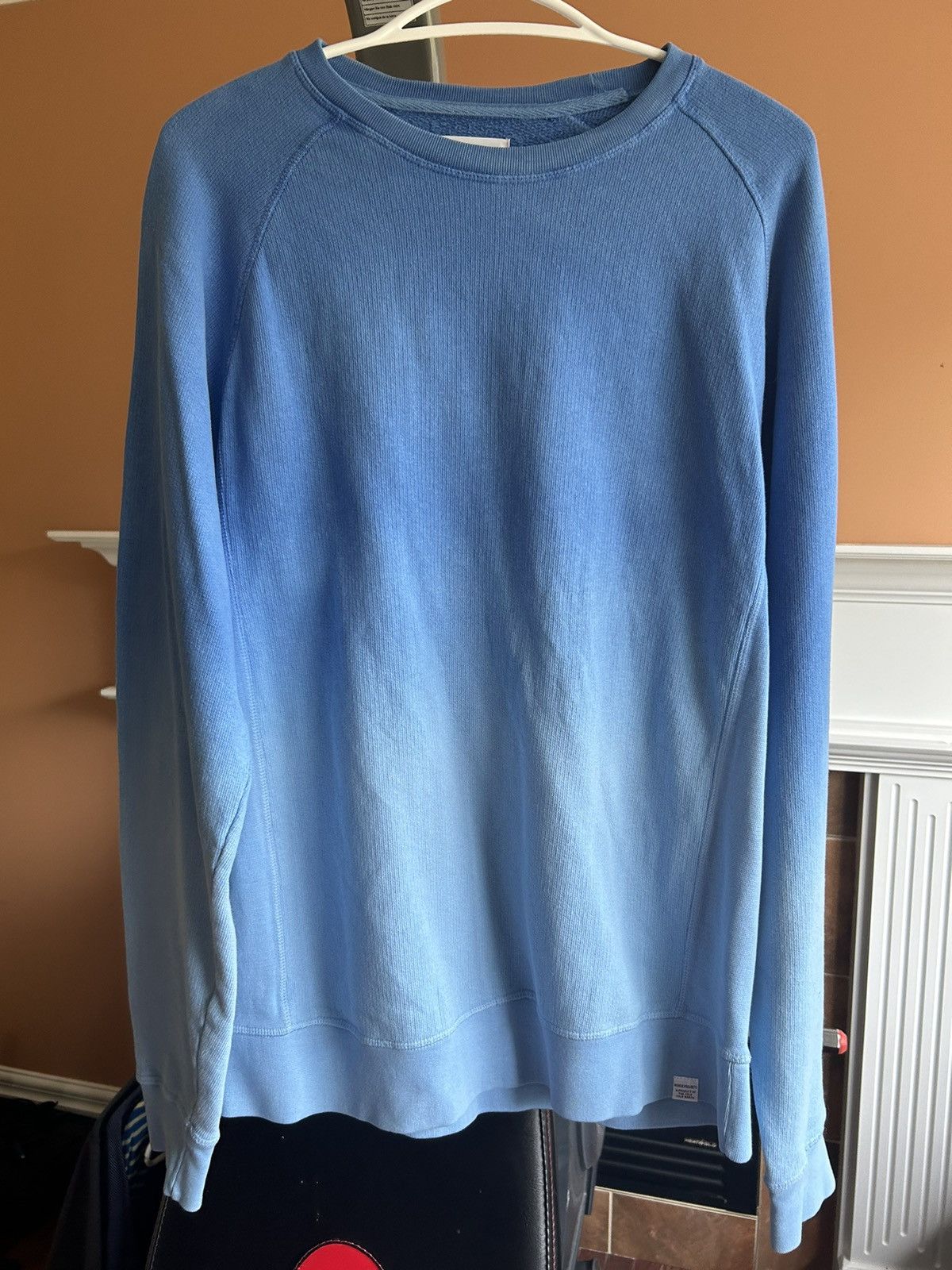 Norse Projects Norse Projects Vorm Brushed Indigo sweatshirt Size US M / EU 48-50 / 2 - 1 Thumbnail