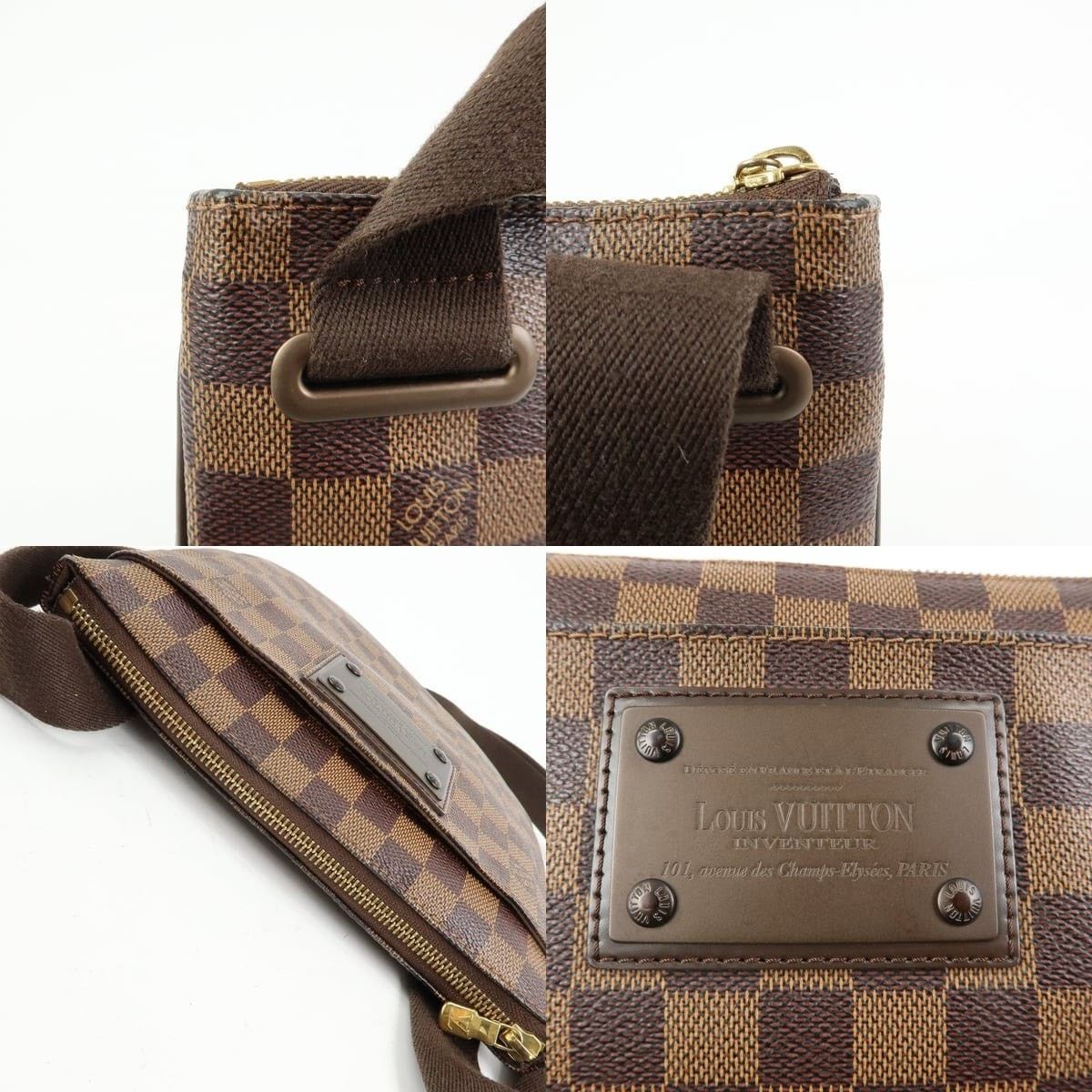 Louis Vuitton Louis Vuitton Ebene Pochette Pratt Brooklyn Crossbody Bag Size ONE SIZE - 6 Thumbnail