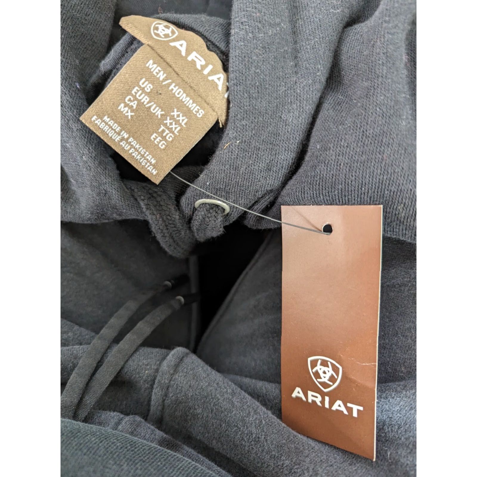 Ariat **Ariat Devotion Eagle Men's Black Hoodie XXL** User: New title: **Ariat Devotion Eagle Men's XXL Black Hoodie** Size US XXL / EU 58 / 5 - 3 Thumbnail