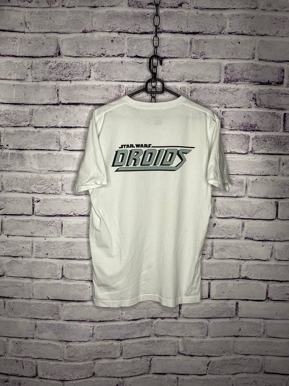 Star Wars MENS T-SHIRT STAR WARS TU SIZE M VINTAGE white Size US M / EU 48-50 / 2 - 6 Thumbnail
