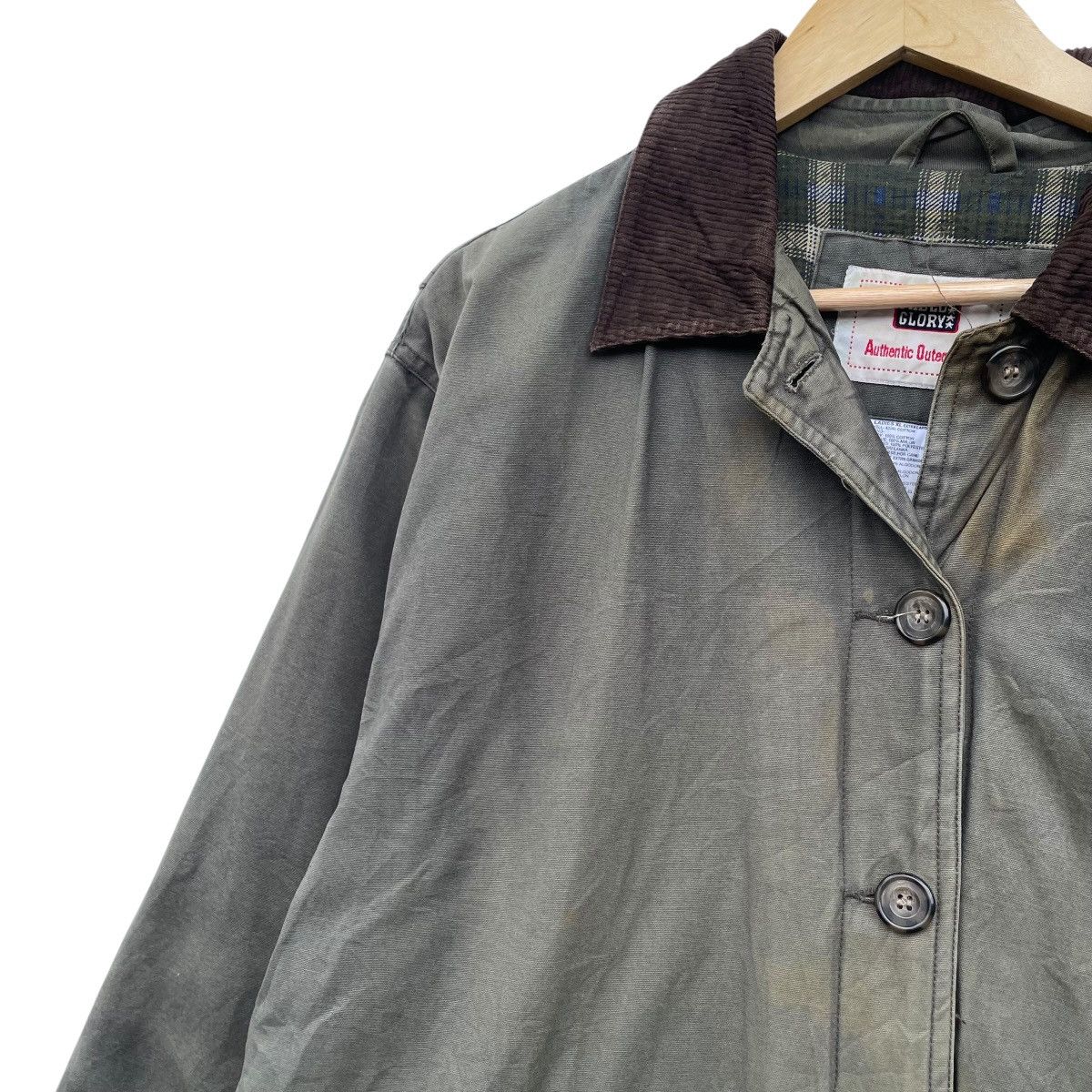 Faded Glory × Hunter × Lands' End 💥Vintage Faded Glory Chore Coat Hunting Jacket Size M / US 6-8 / IT 42-44 - 5 Thumbnail
