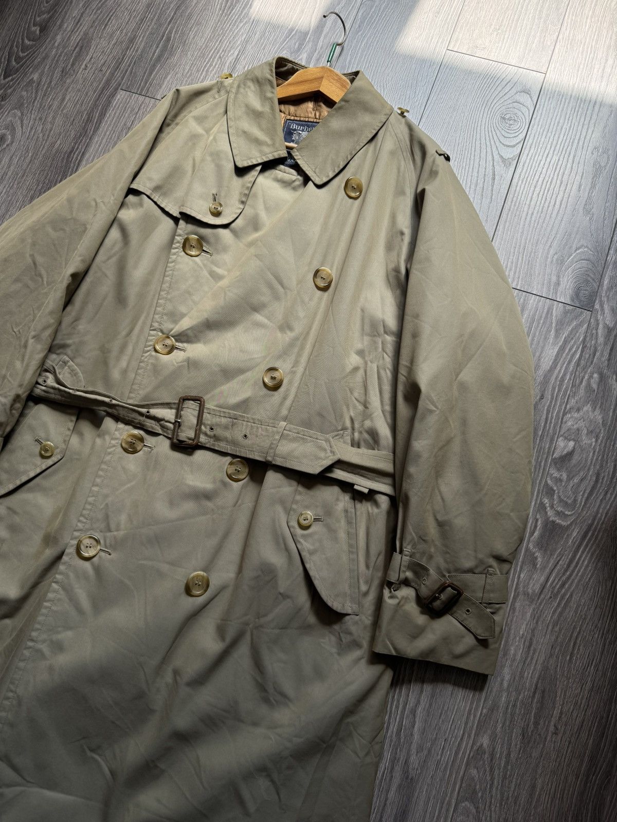Burberry Burberrys’ Prorsum Ladage&Oelke Double-Brested TrenchCoat 56 Size US XL / EU 56 / 4 - 4 Thumbnail