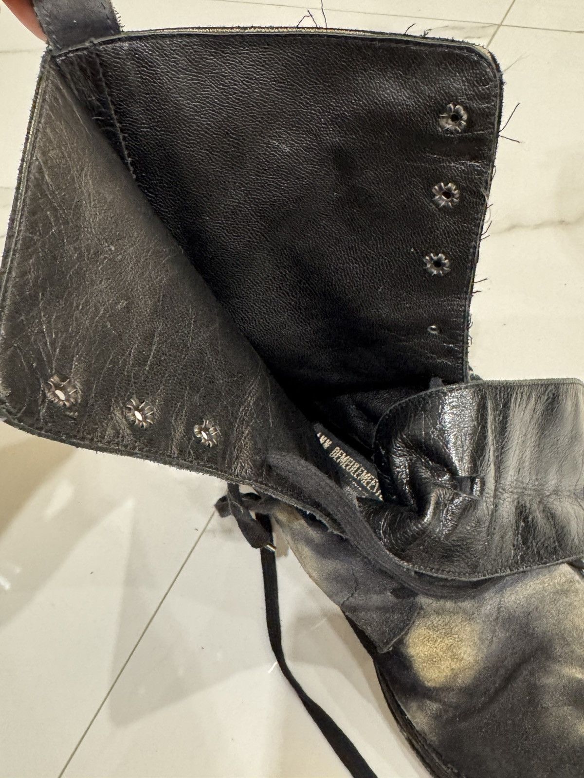Ann Demeulemeester Ann demeulemeester tie-dye boots ss01 (37eu) Size US 7 / IT 37 - 10 Thumbnail