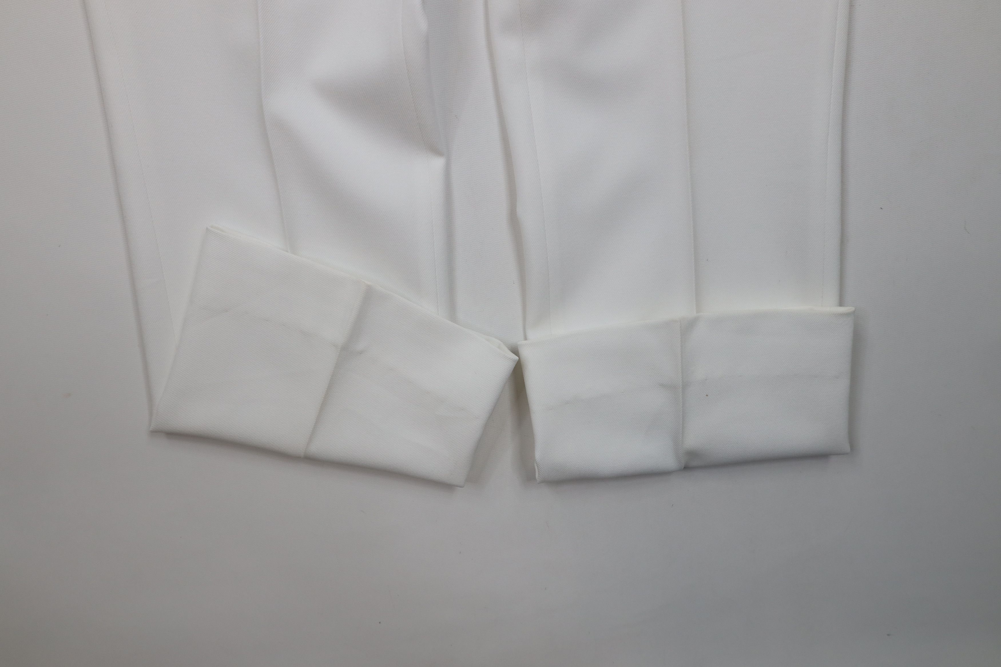 Vintage Vintage 70s Streetwear Flared Wide Leg Chino Pants White USA Size US 32 / EU 48 - 7 Thumbnail