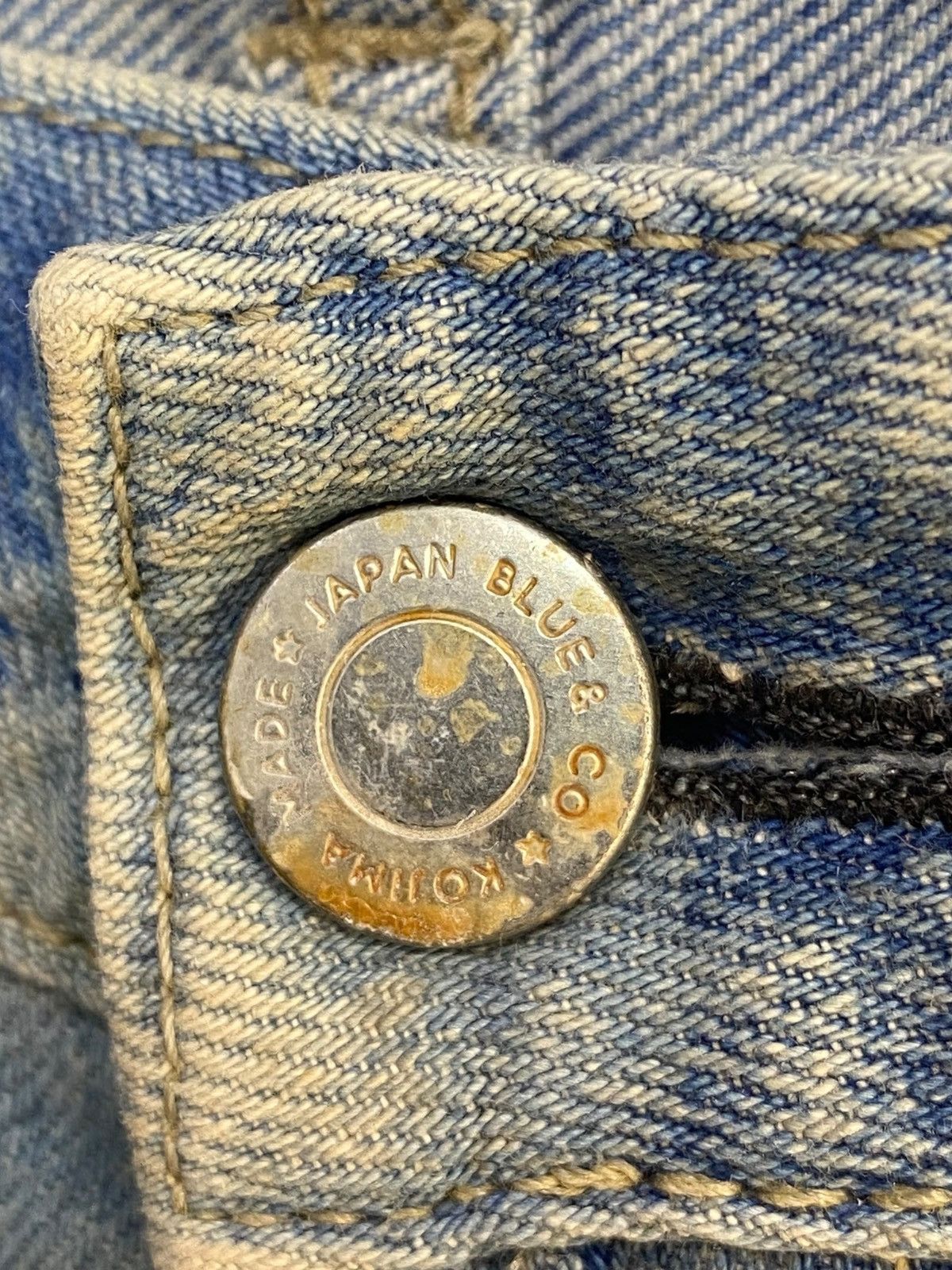 Japan Blue Jeans Japan Blue Jeans Mud Wash Style Skinny Leg Jeans Size US 32 / EU 48 - 10 Thumbnail