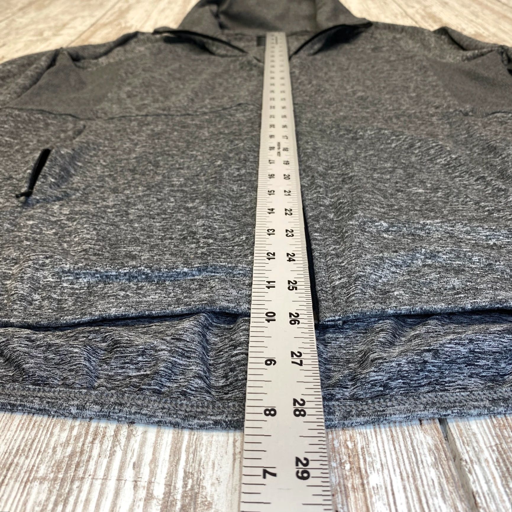 Champion Champion Pullover Quarter Zip Men's 2XL Gray Heather Long Sleeve Athletic 7271 Size US XXL / EU 58 / 5 - 7 Thumbnail
