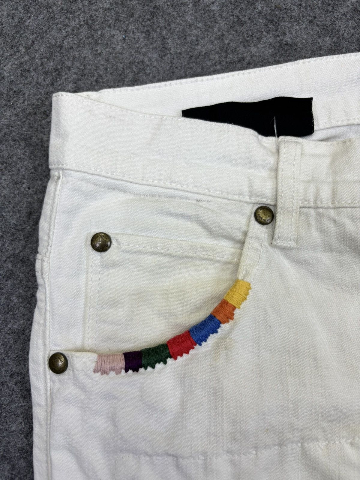 Other 💥Designer Patchwork💥1piu1uguale3 Skinny Patchwork Denim F914 Size US 32 / EU 48 - 7 Thumbnail