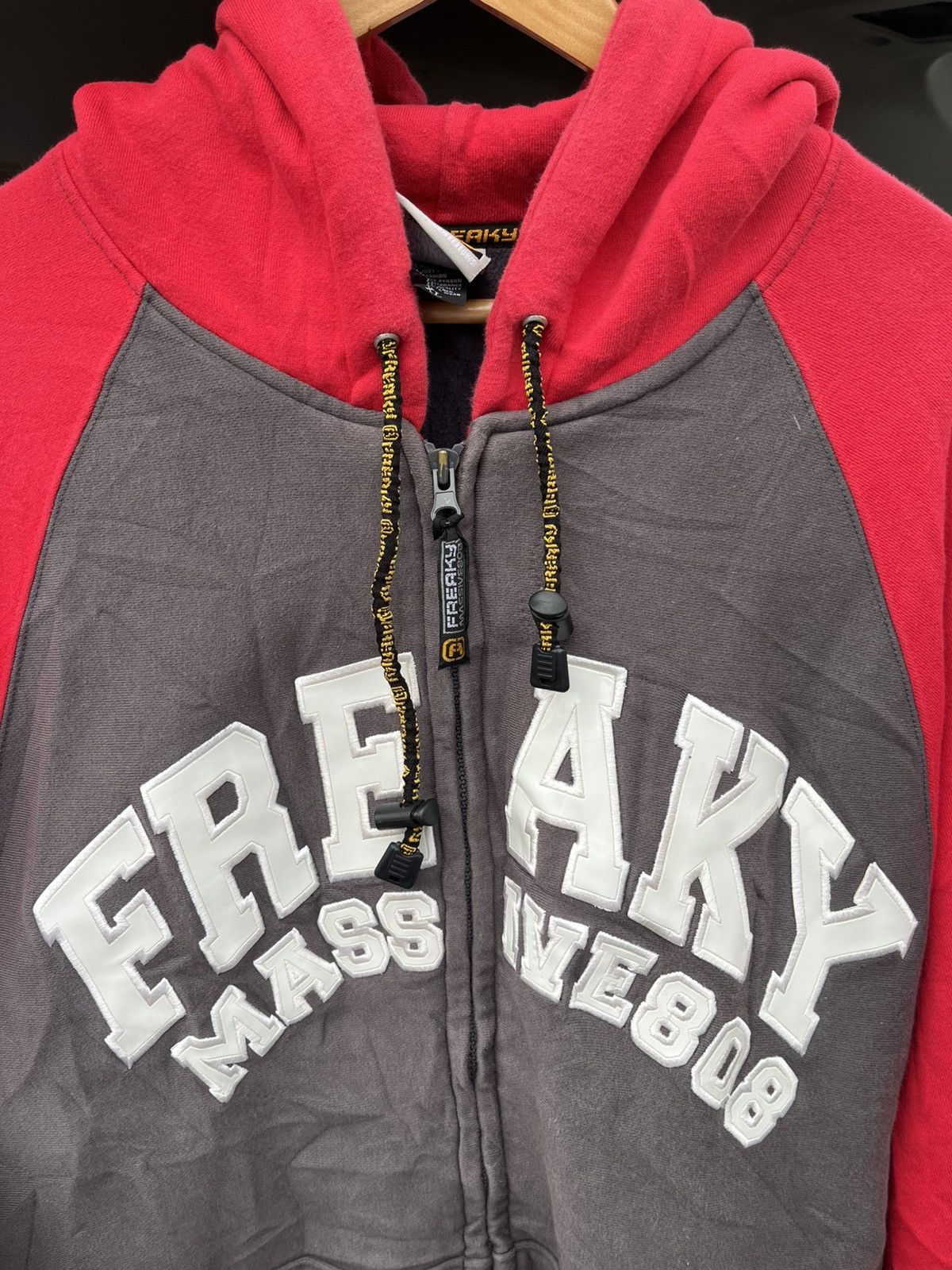 Affliction Vintage Y2K 2000s Massive Freaky Baggy Heavy Weight Hoodie Size US XL / EU 56 / 4 - 6 Thumbnail