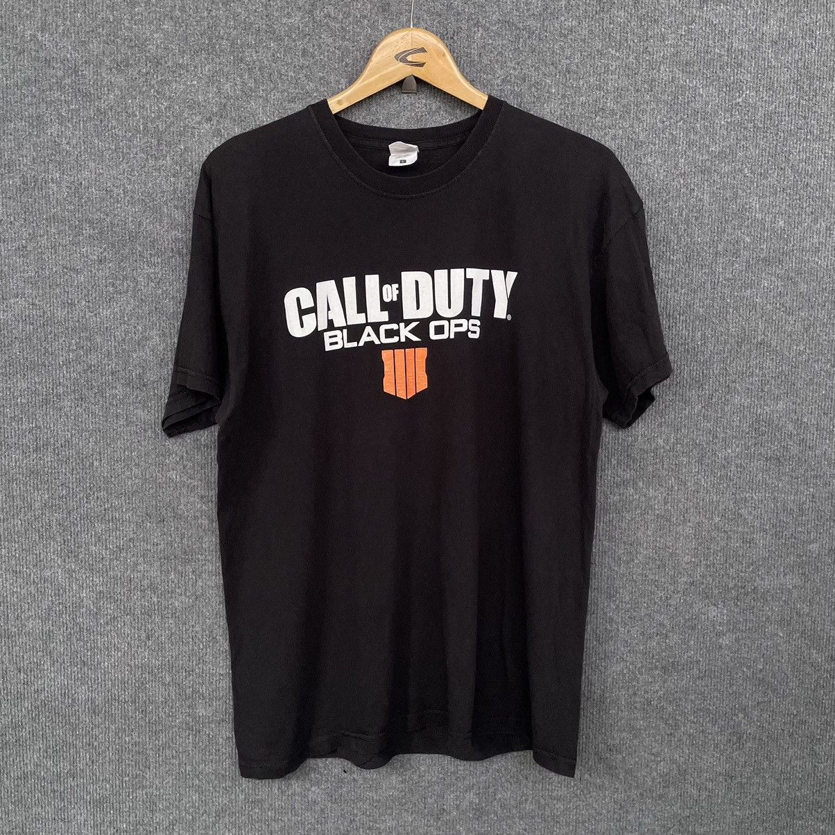 Playstation × Vintage Vintage Y2K Call of Duty Black Ops Video Games Promo T Shirt Size US L / EU 52-54 / 3 - 1 Thumbnail