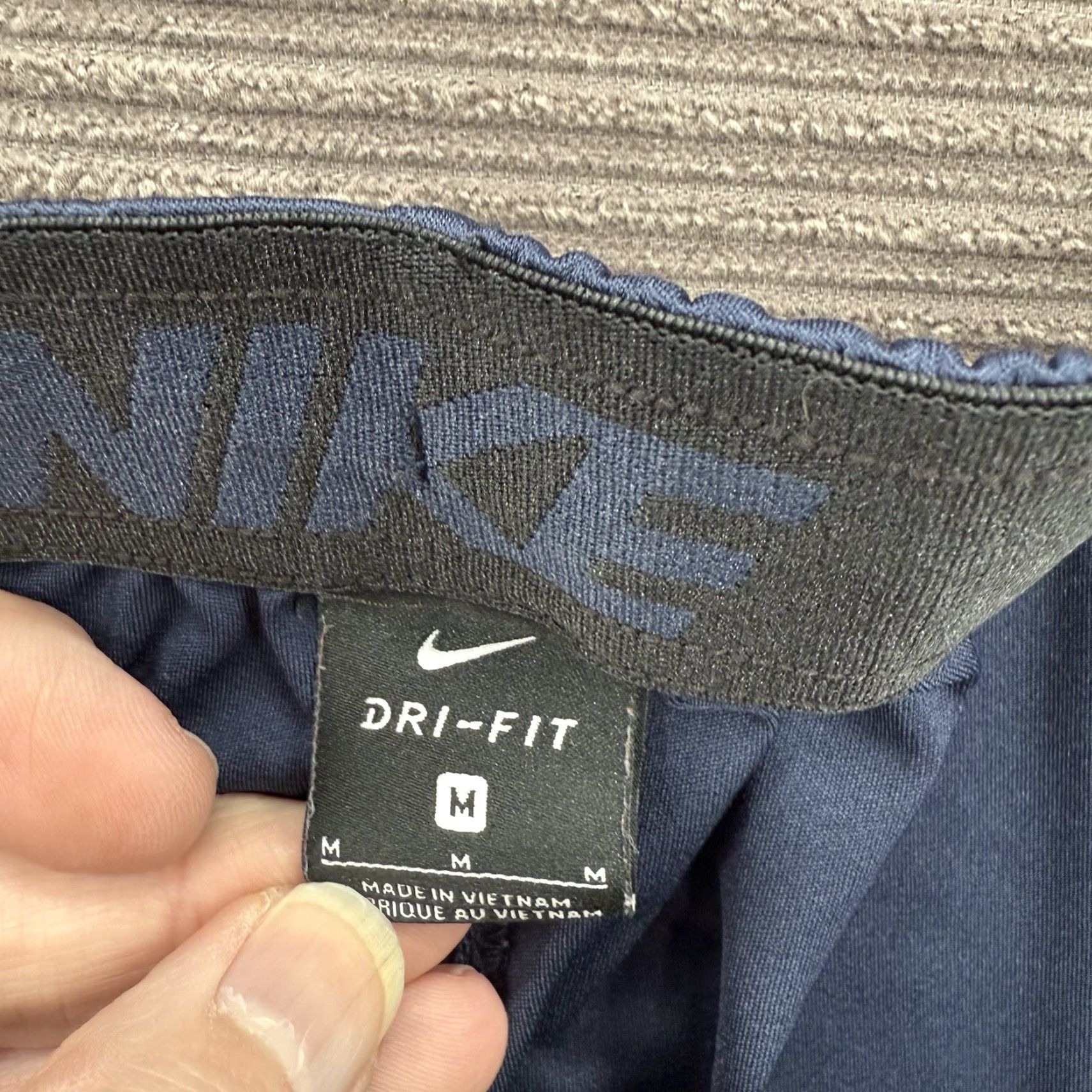 Nike Nike Shorts Men Medium Blue Polyester Athletic Outdoor Casual Size US 31 - 3 Thumbnail