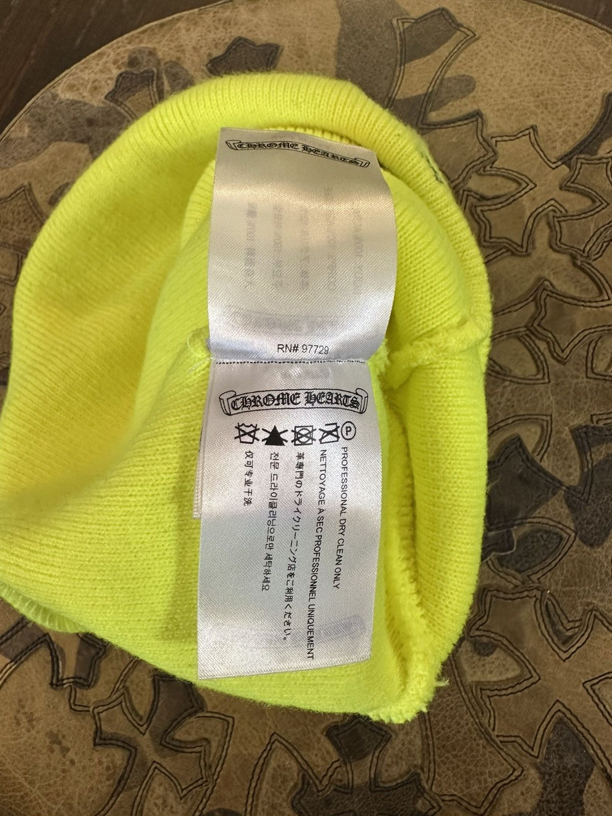 Chrome Hearts CHROME HEARTS EMBROIDERED BEANIE Size ONE SIZE - 5 Thumbnail