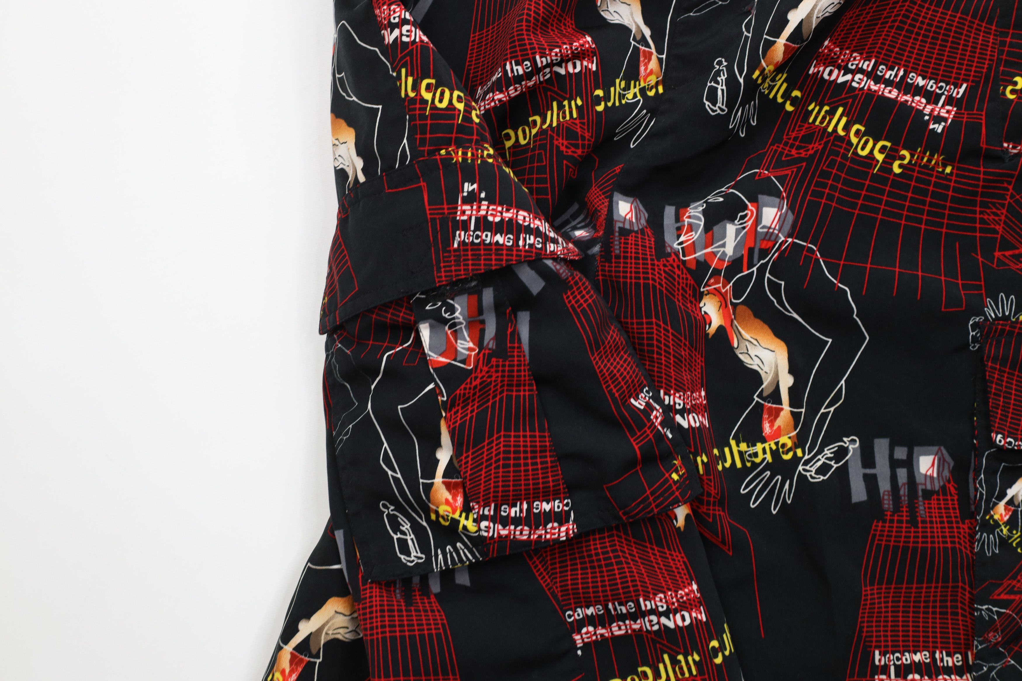 Vintage Vintage 90s Y2K Streetwear Hip Hop Graffiti Rap Cargo Shorts Size US 34 / EU 50 - 5 Thumbnail
