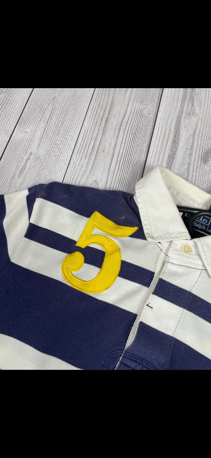 Polo Ralph Lauren Vintage polo ralph lauren striped jersey rugby size M Size US M / EU 48-50 / 2 - 5 Thumbnail