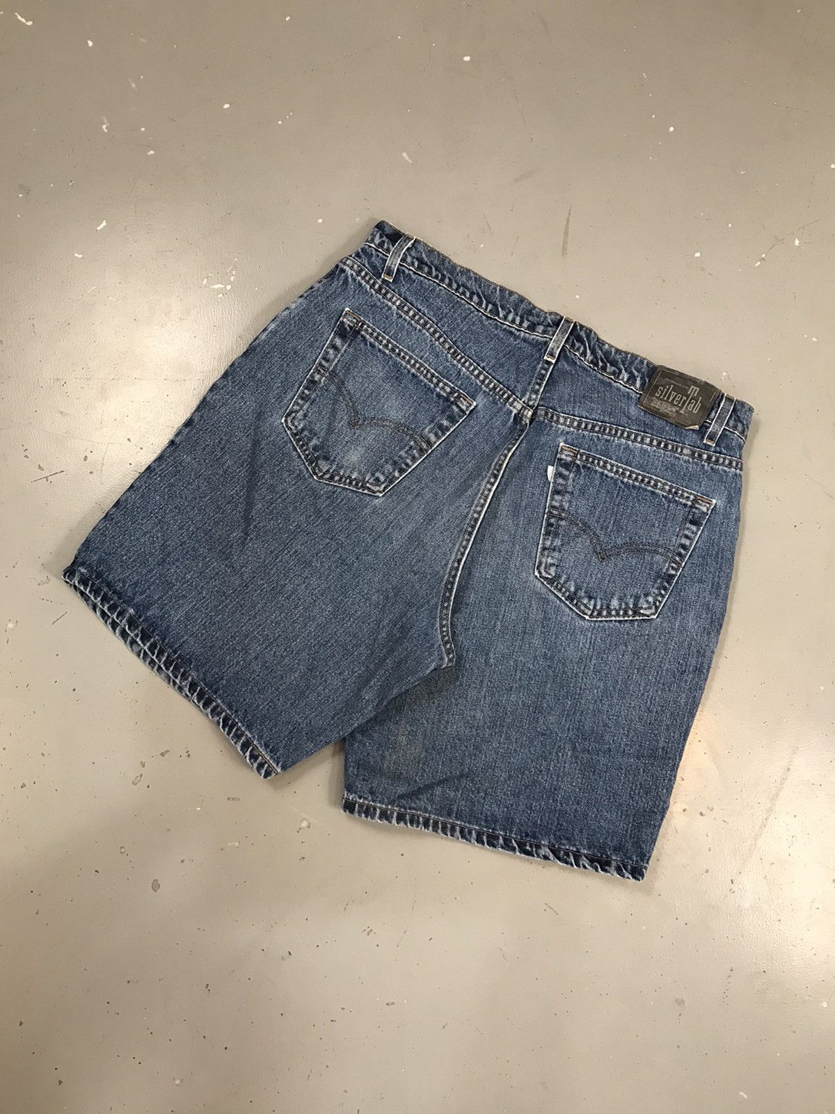 Levi's × Vintage Vintage Levi’s Strauss & co. silver tab denim jort Size US 38 / EU 54 - 7 Thumbnail