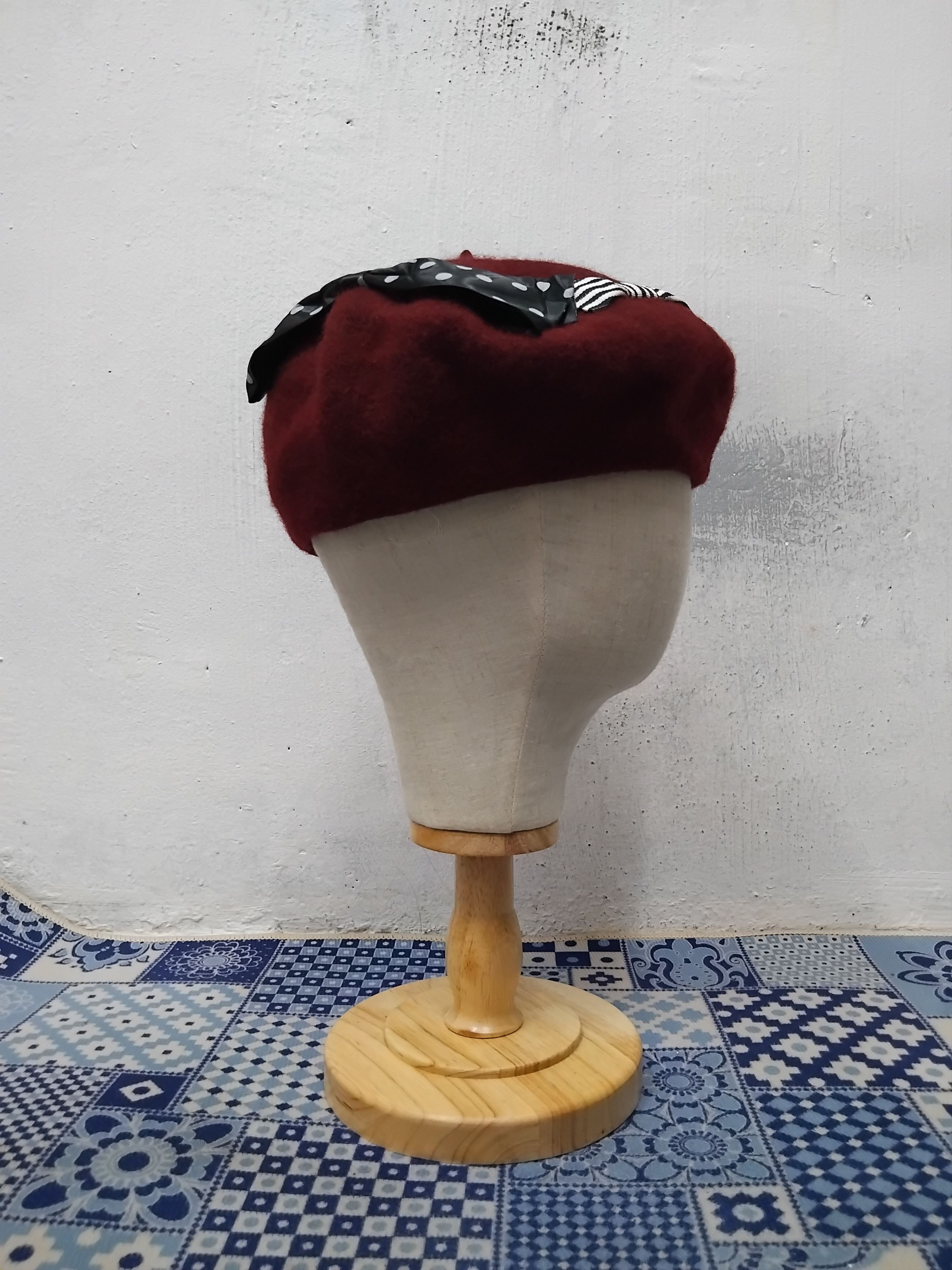 Other 💥Alice in Wonderland by summer burgundy colour Hat Size ONE SIZE - 7 Thumbnail