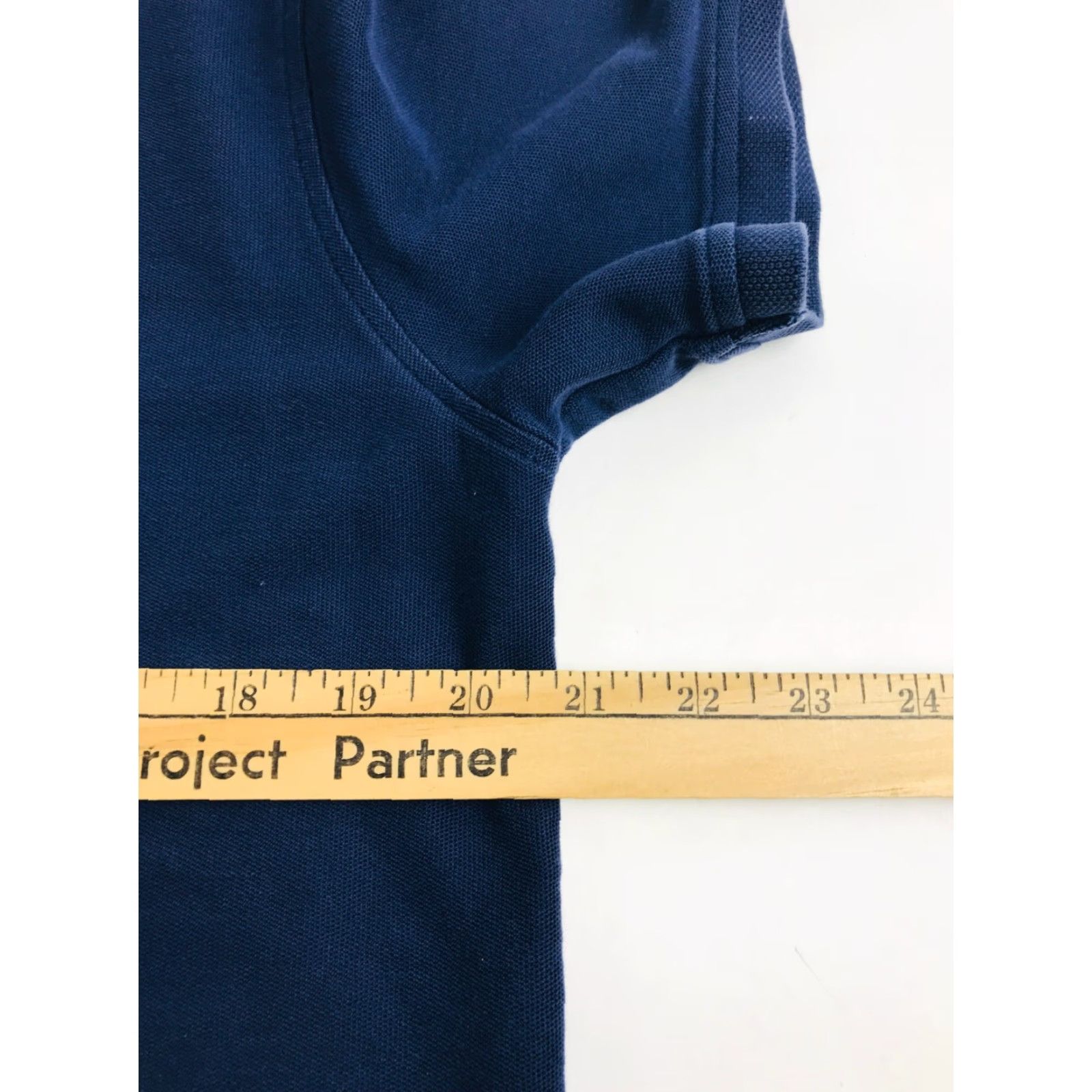 Izod IZOD Polo Shirt Men's L Navy Blue Short Sleeve Collared Stretch Regular Size US L / EU 52-54 / 3 - 3 Thumbnail