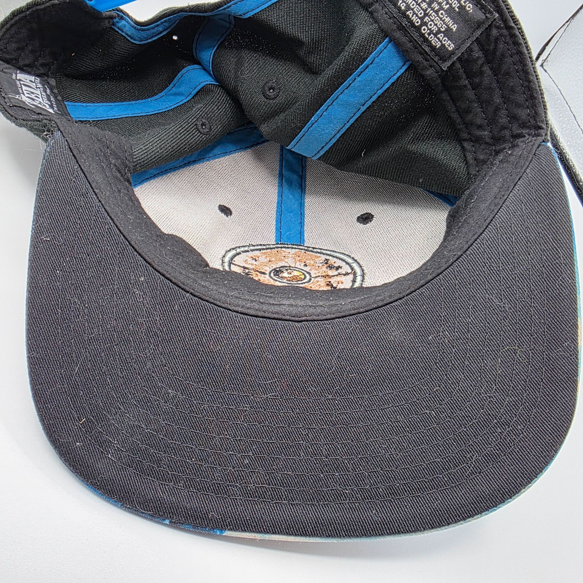 Nintendo Nintendo Zelda Breath Of The Wild Black Snapback Hat Video G Size ONE SIZE - 8 Thumbnail