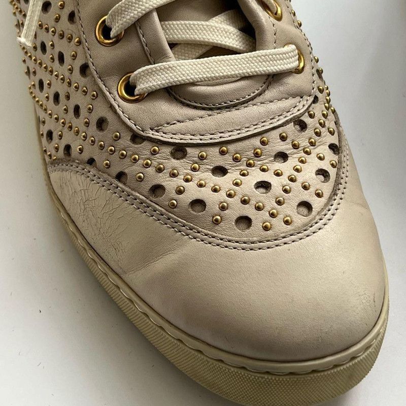 Gucci Gucci Studded Perforated Leather Casual Shoes -2508 Size US 7.5 / EU 40-41 - 6 Thumbnail